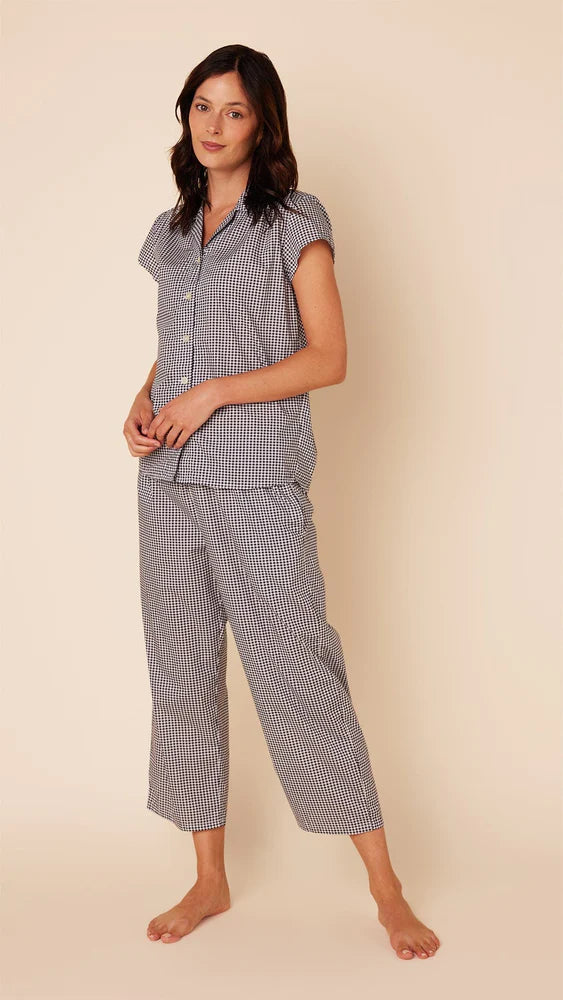 Luxe Pima Capri Pajama Set