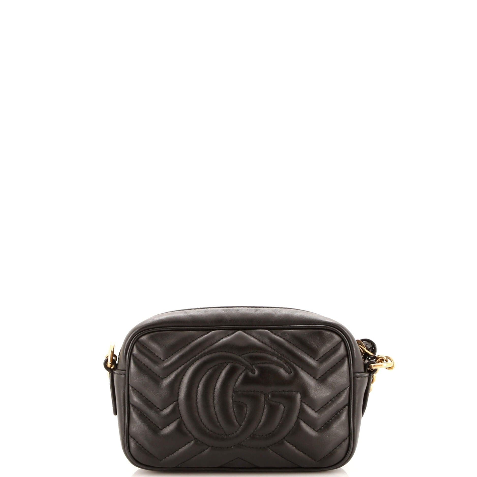 Gucci Mini GG Marmont Shoulder Bag, Matelasse Chevron