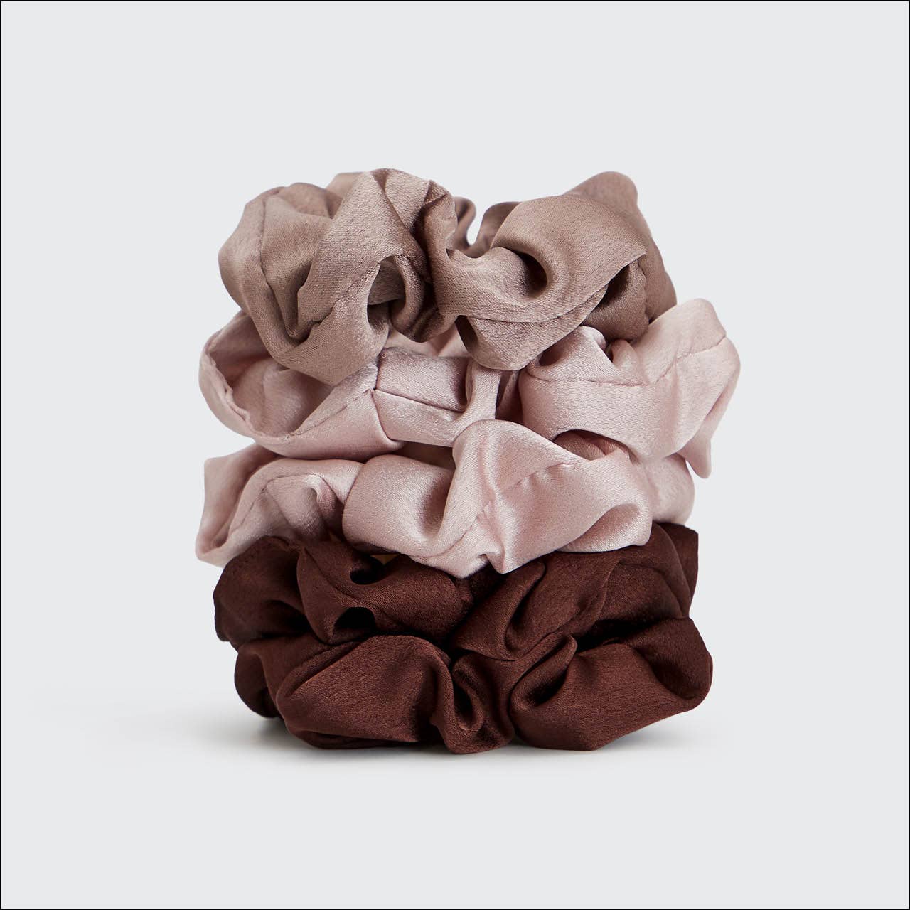 Satin Sleep Scrunchies 5pc | Cameo