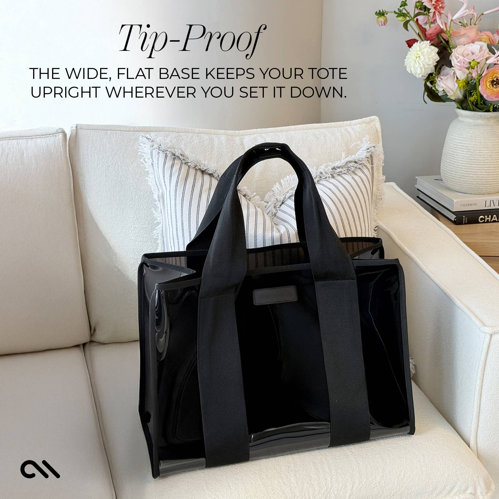 Case-Mate Black Jelly Tote Bag