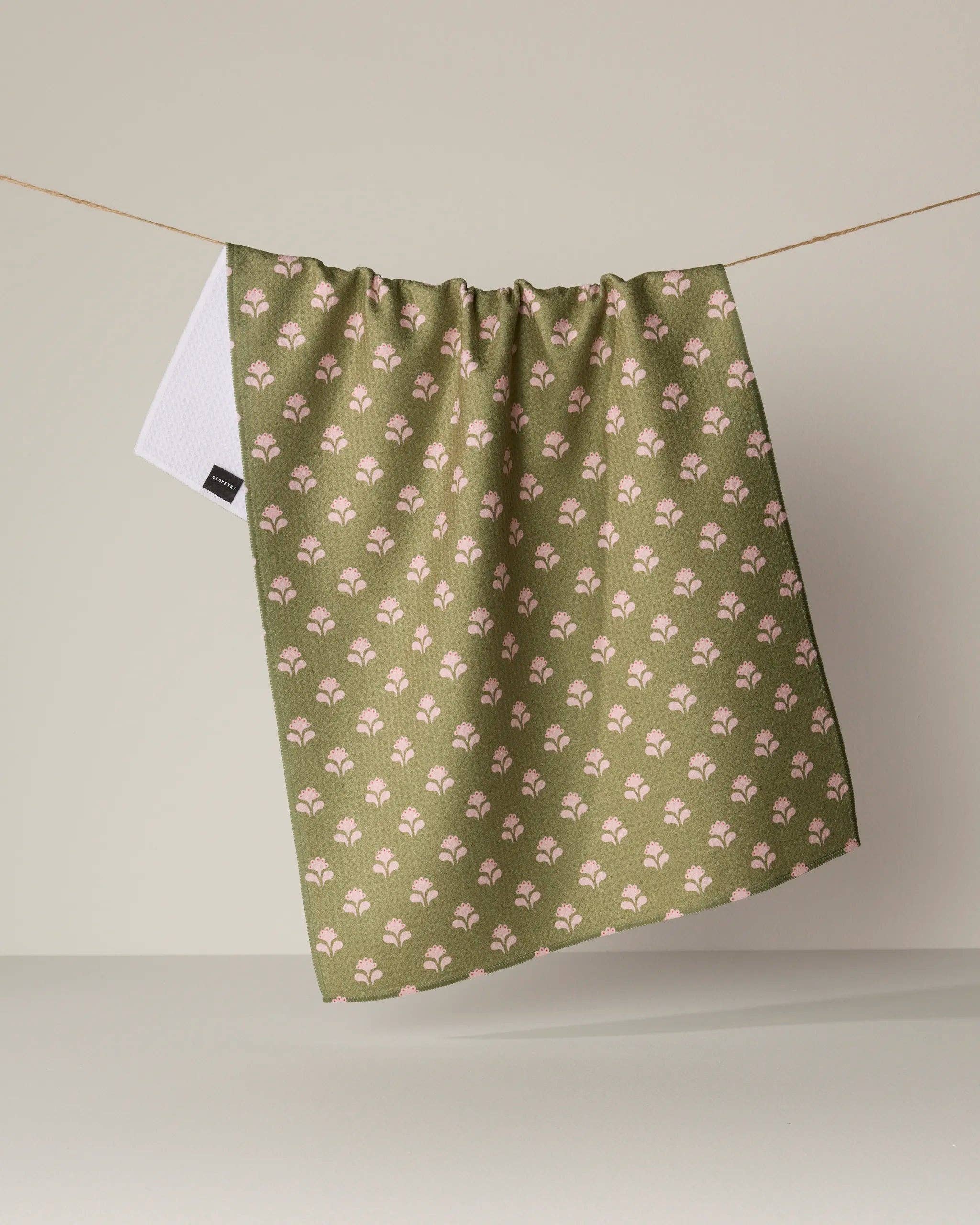 Tea Towel | Lucky Flowers Mahjong