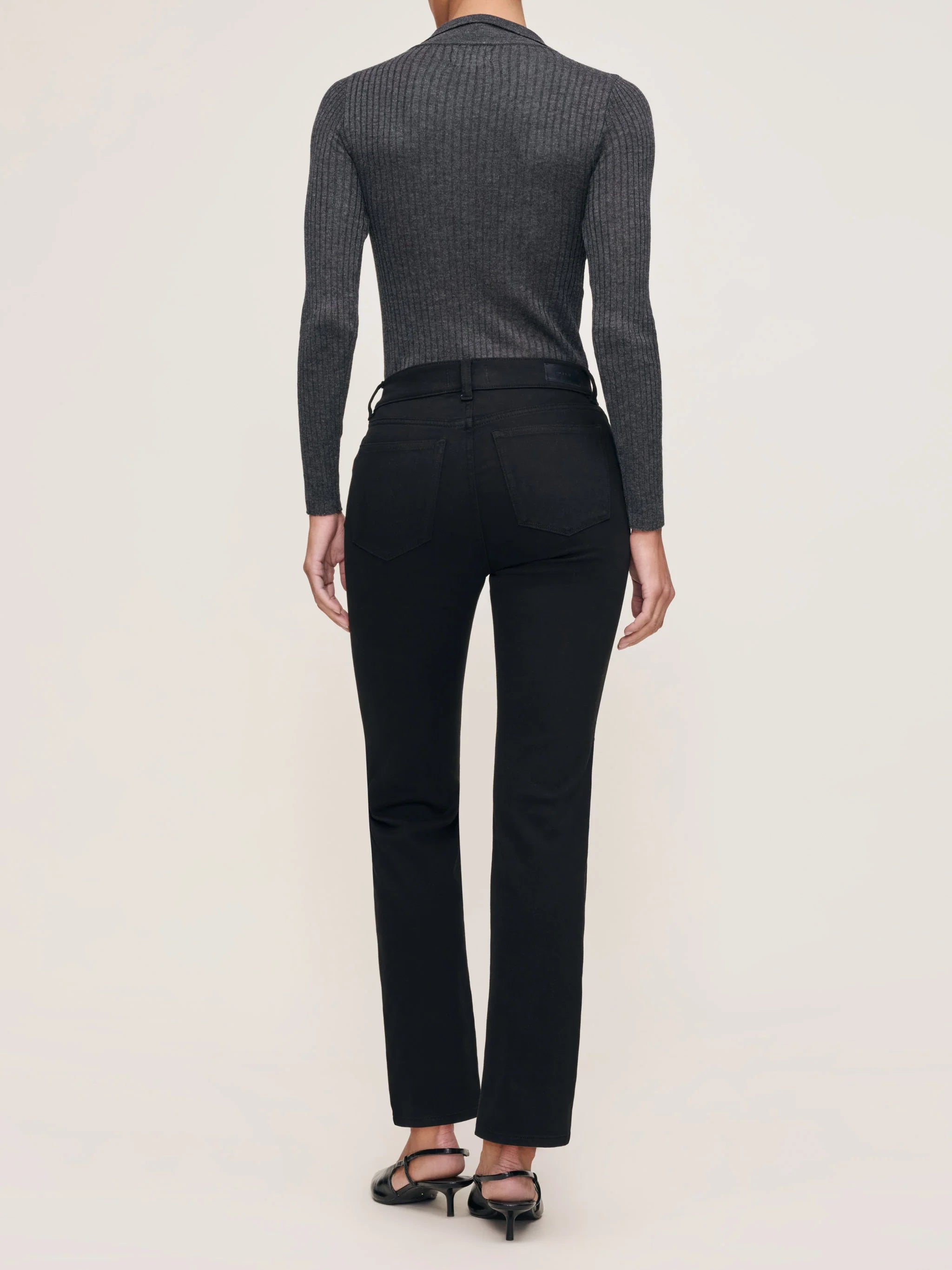 Mara Straight Ankle | Black