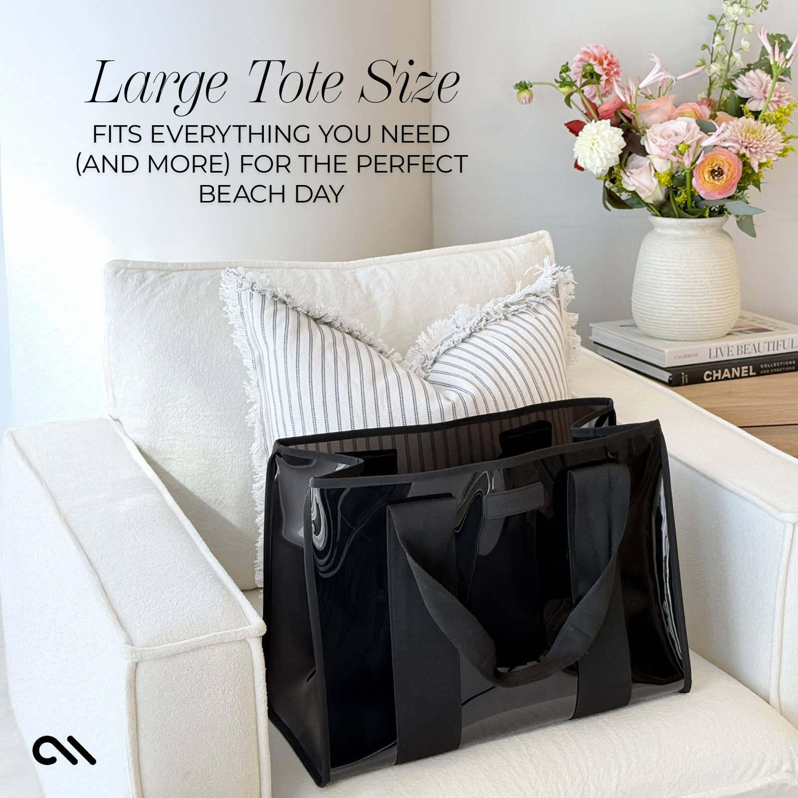 Case-Mate Black Jelly Tote Bag