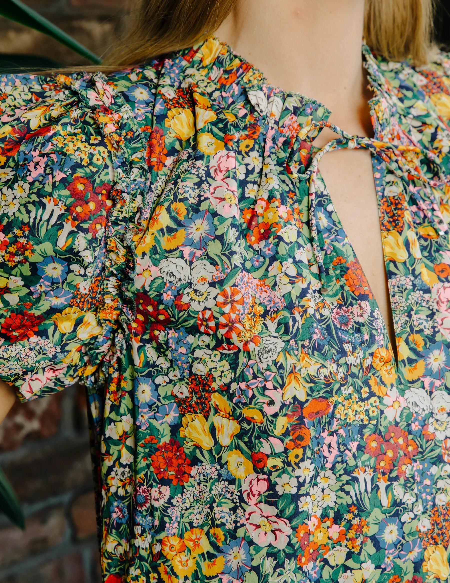 Edith Dress | Cottage Garden Liberty Print