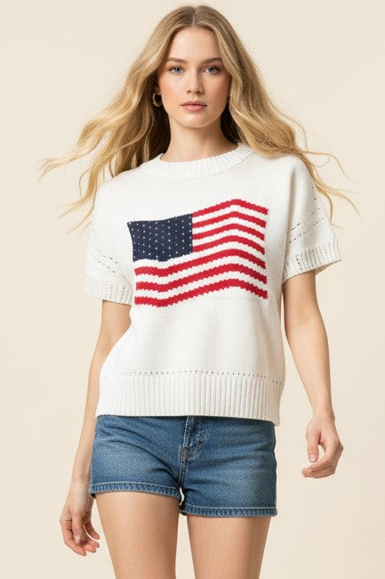 Flag  Sweater