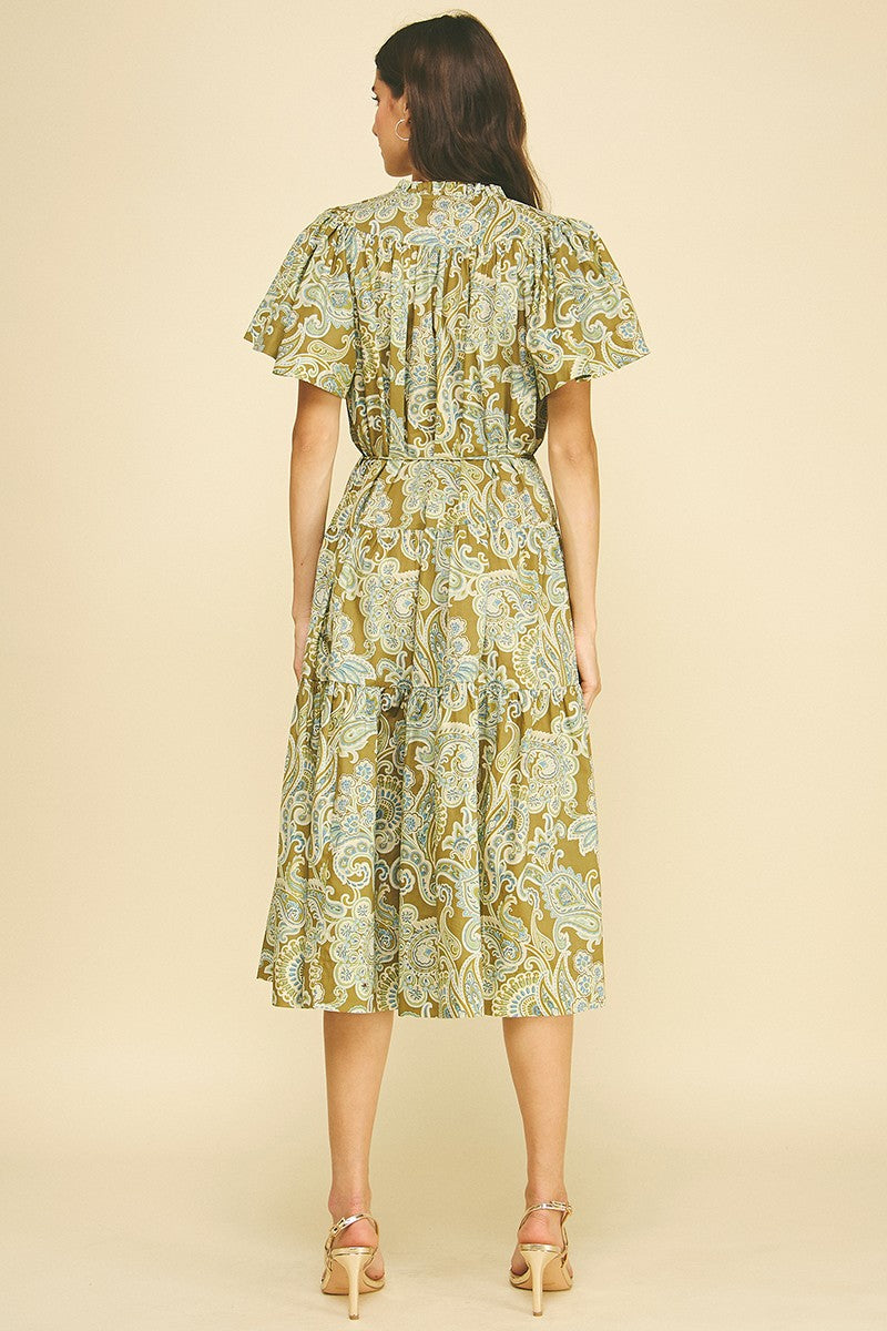 Jennifer Flutter Sleeve Dress
