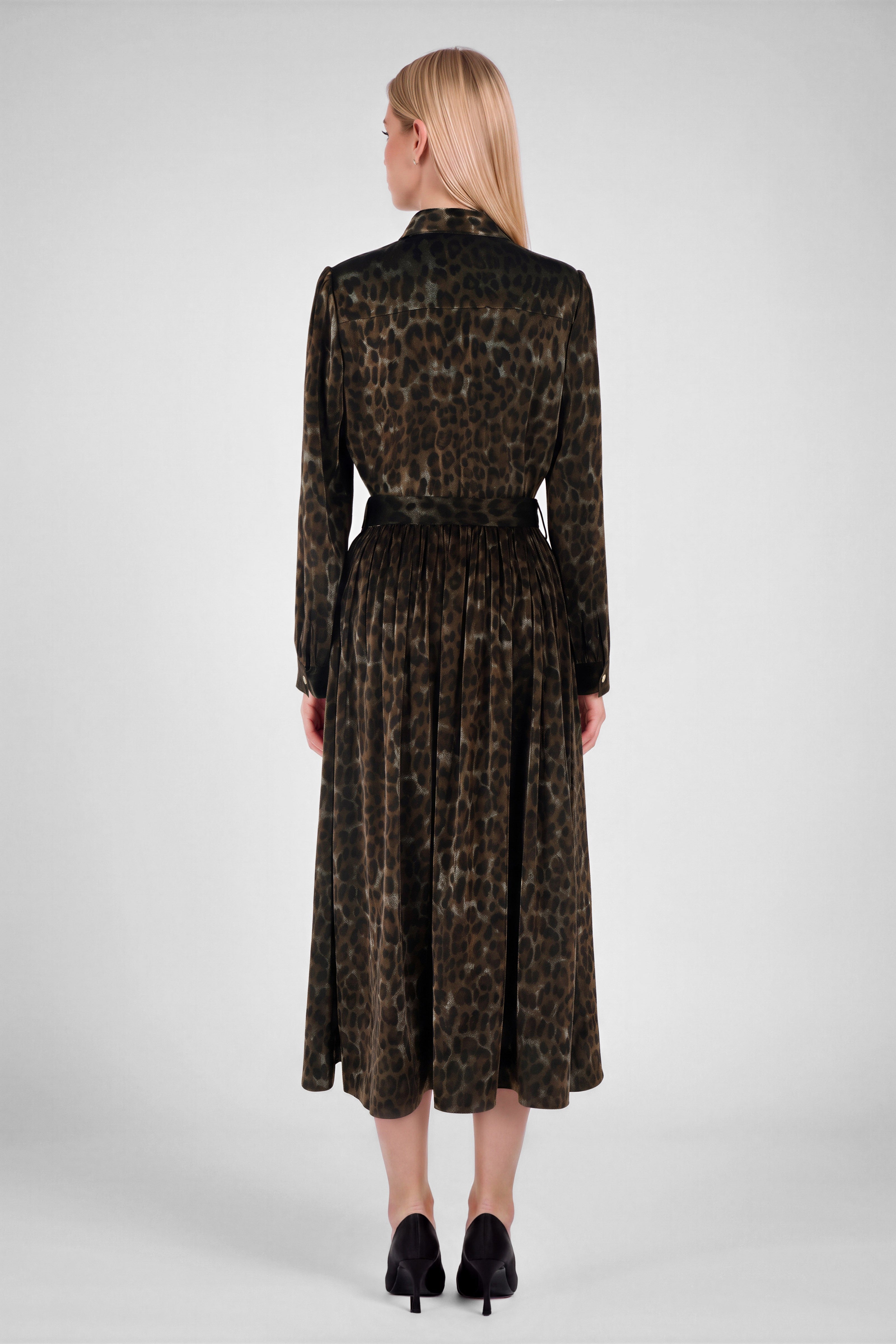Briggs Leopard Dress | Black Leopard