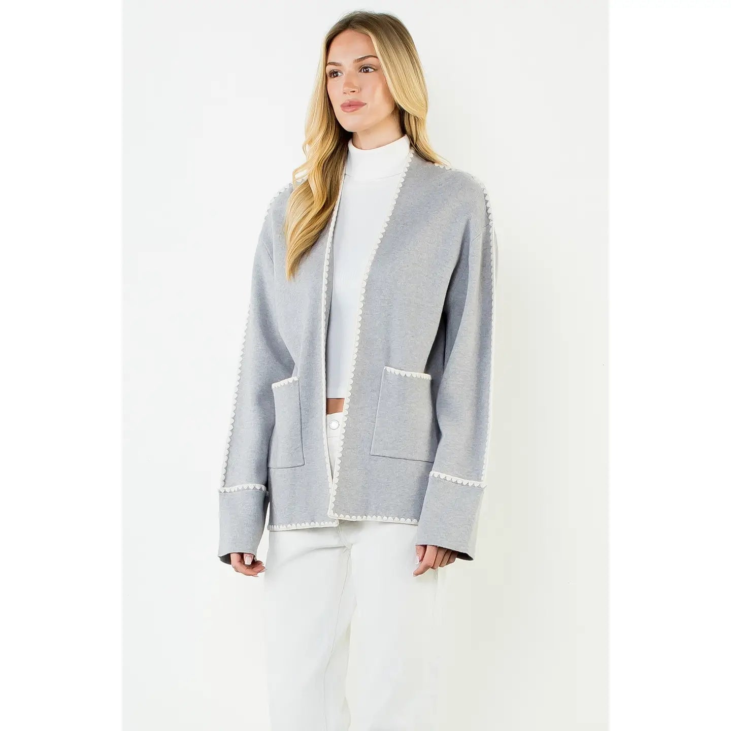 Amy Embroidered Cardigan