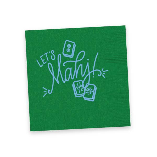 LET'S MAHJ! Foam |  Green