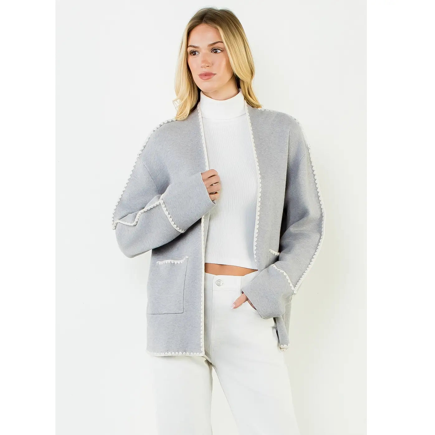 Amy Embroidered Cardigan