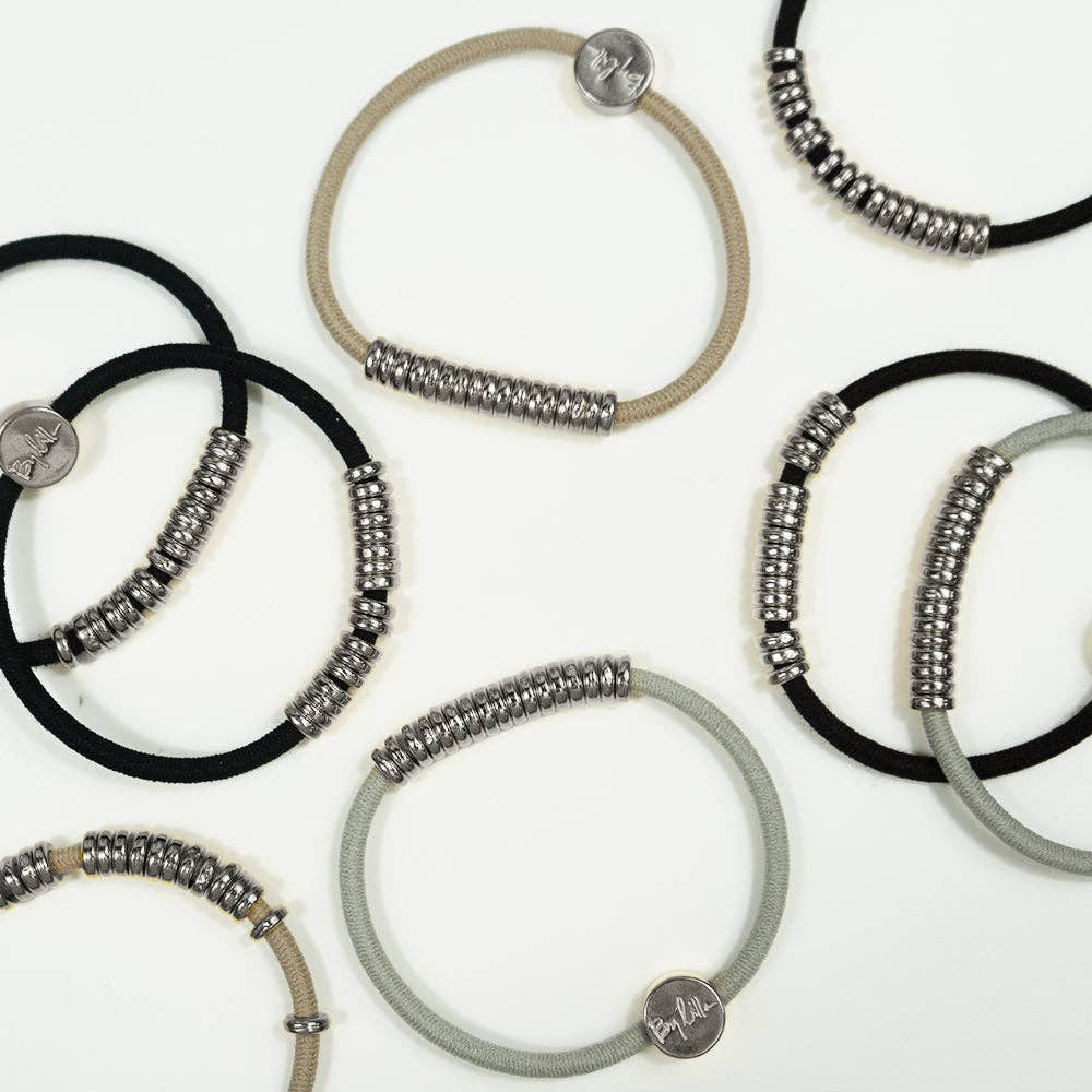 Gold Disc Hair Tie Core Colors by Lilla