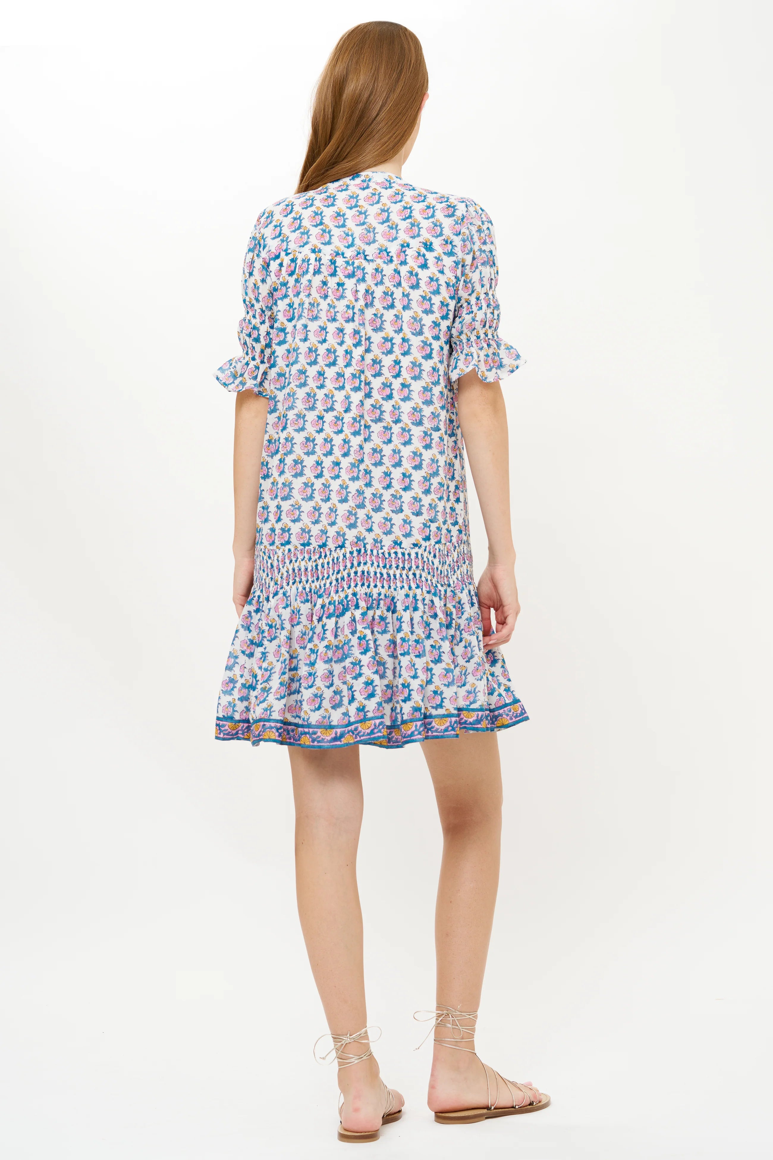 Smocked Drop Mini | Crocus Blue