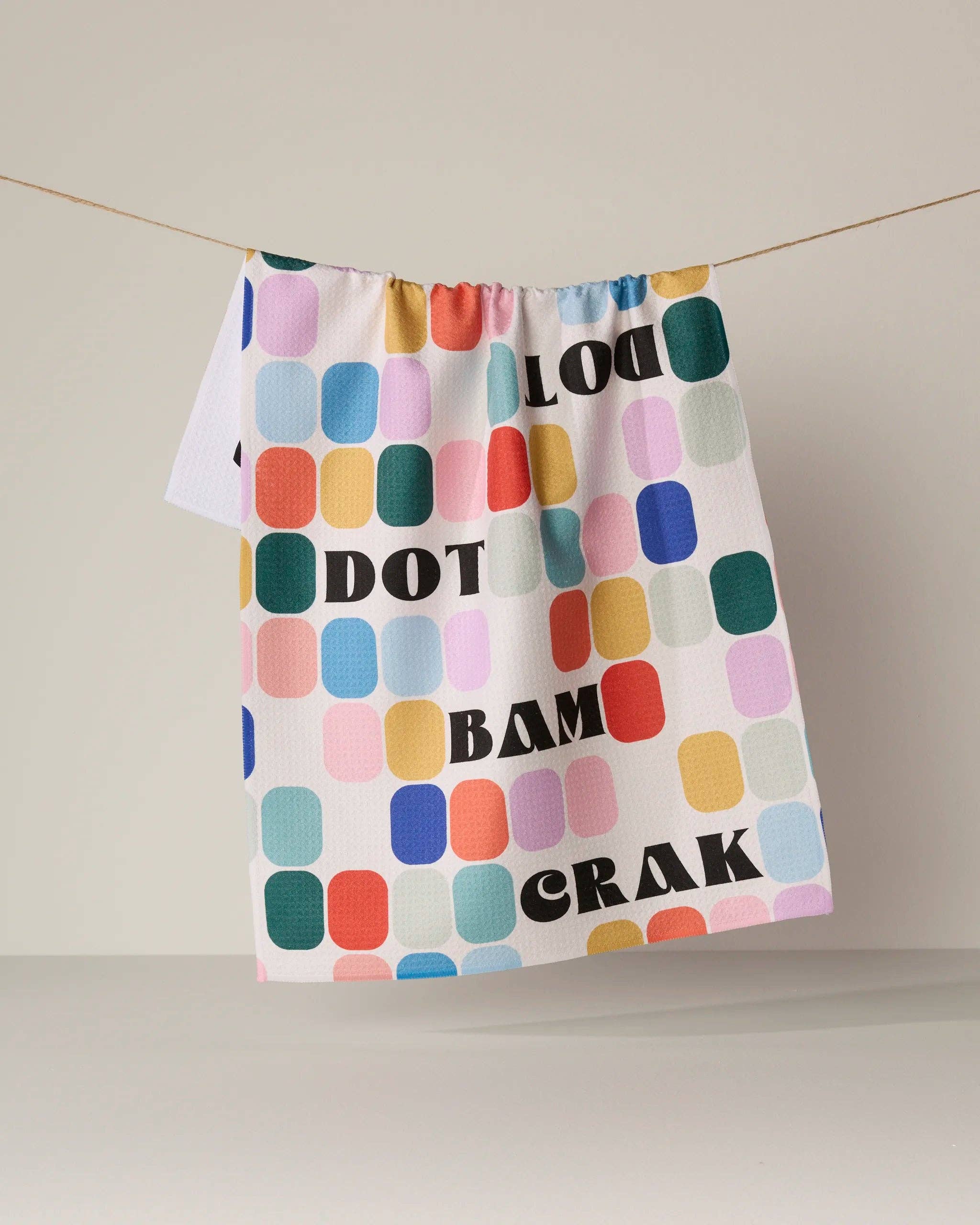 Kitchen Tea Towel | Mahjong Talk