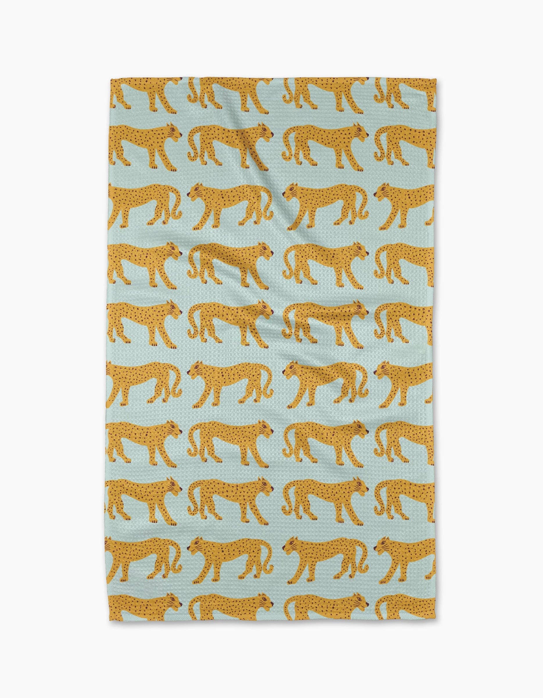 Kitchen Tea Towel | Walking Cheetah