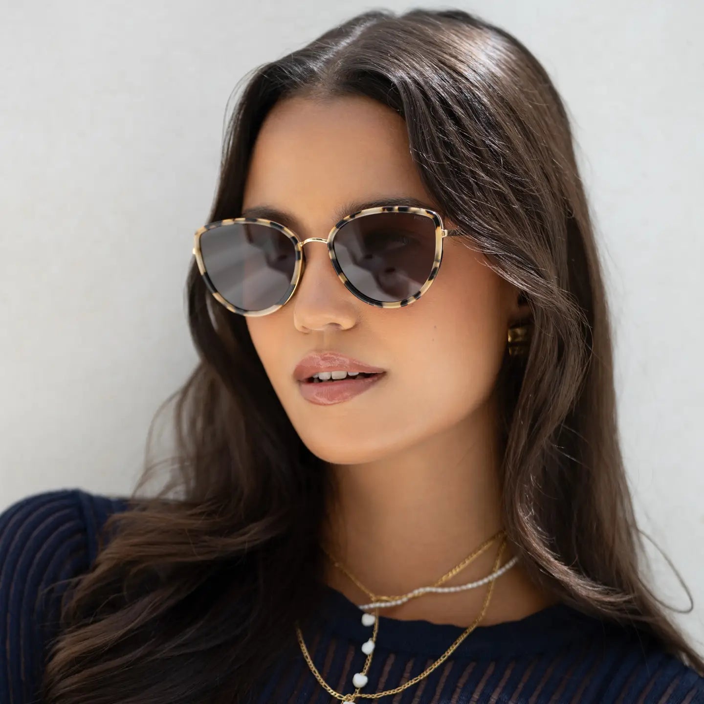 Luna Cat Eye Sunglasses | Tortoise