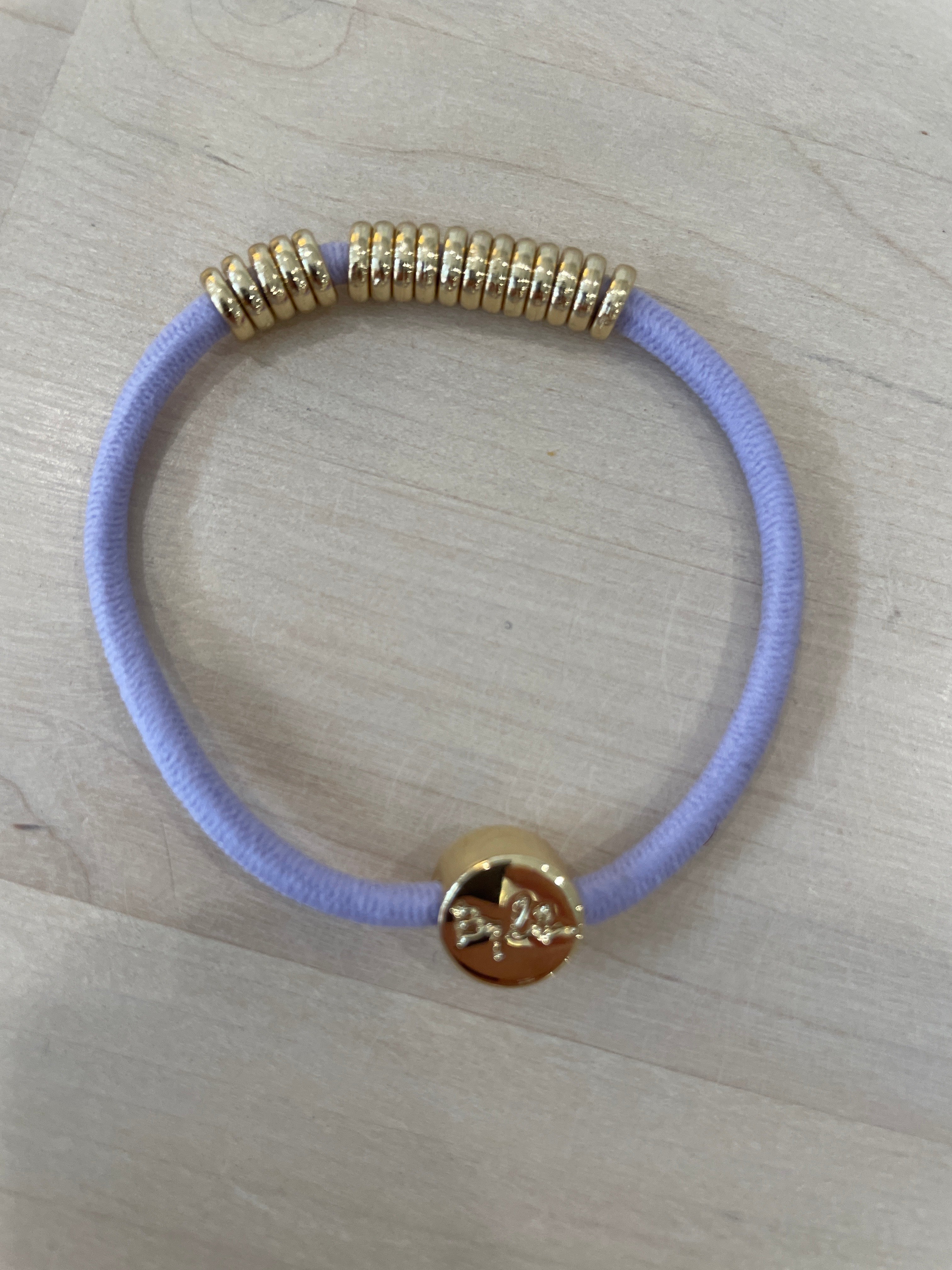 Lavender bylilla hair tie bracelet