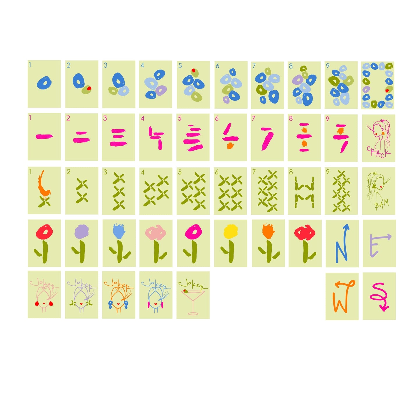 Mahjong Tiles | Brittany Fuson