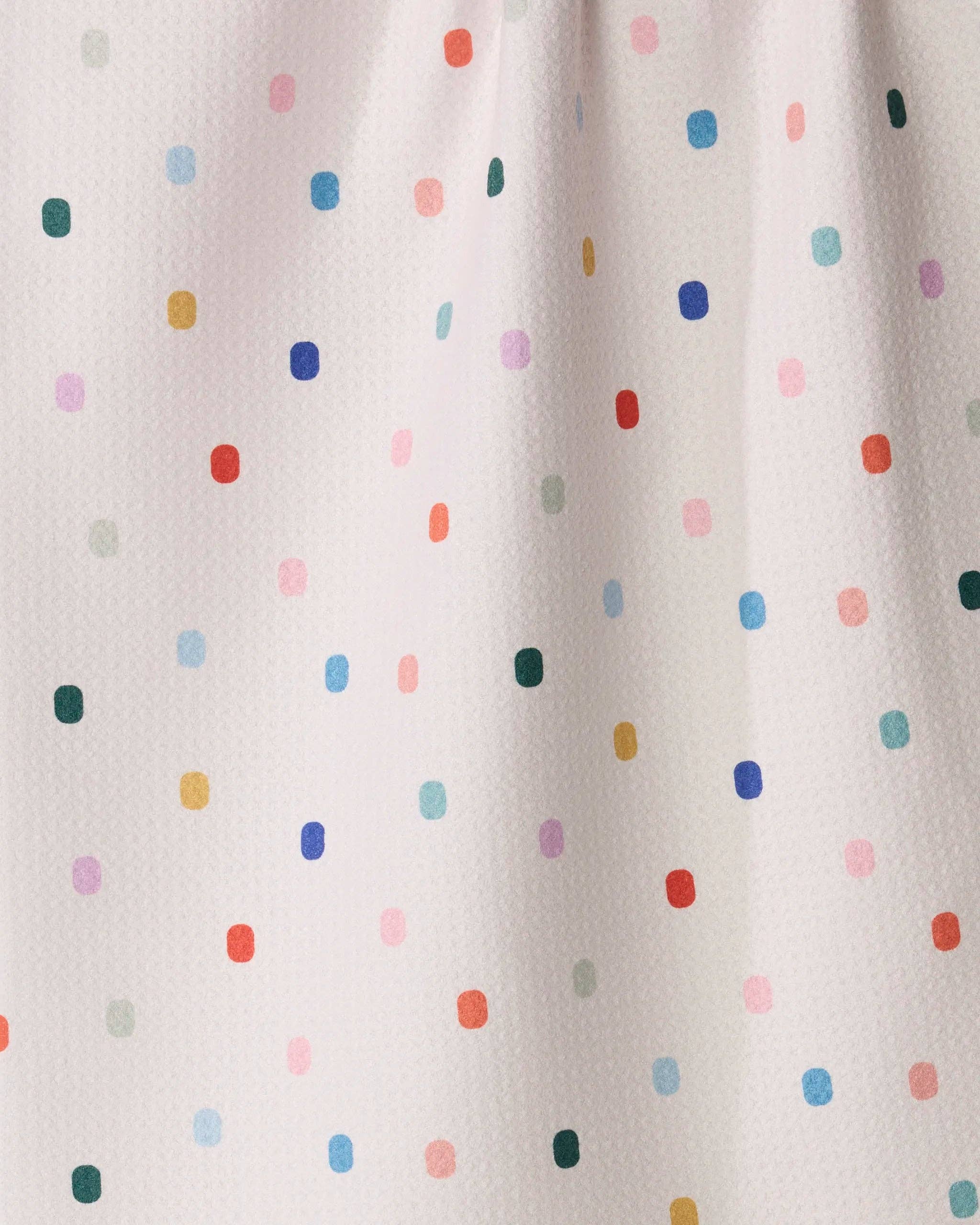 Kitchen Tea Towel | Mahjong White