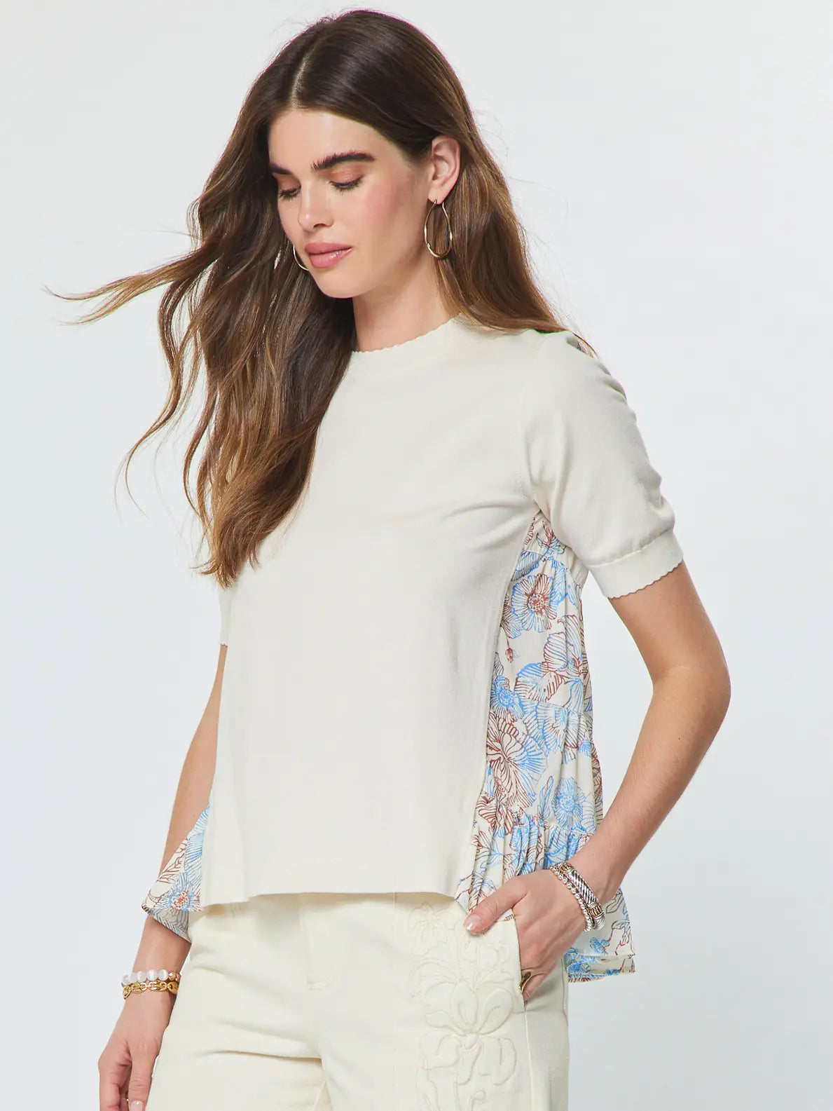 Elena Sweater | Cream