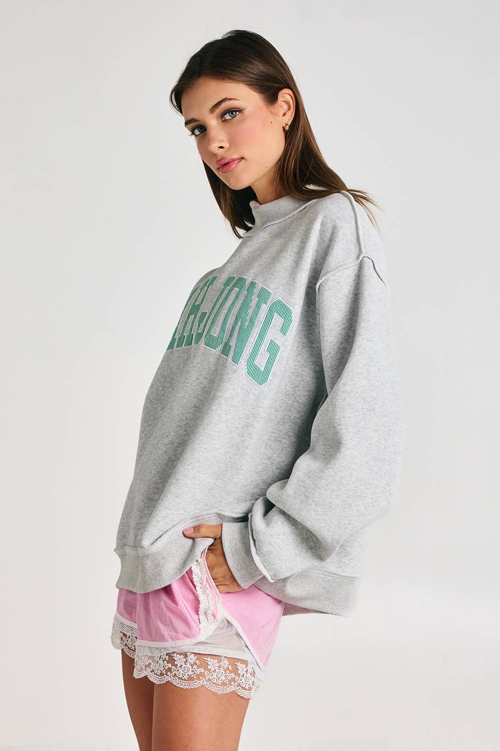 Mahjong Sweatshirt | Grey