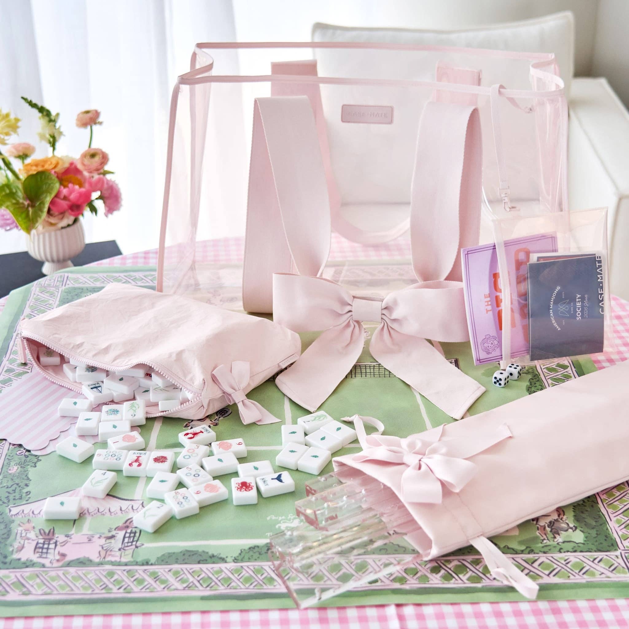 Case-Mate Mahjong Tote: Pink