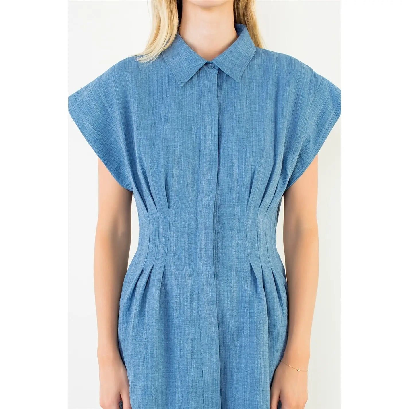 Edith Dress | Blue