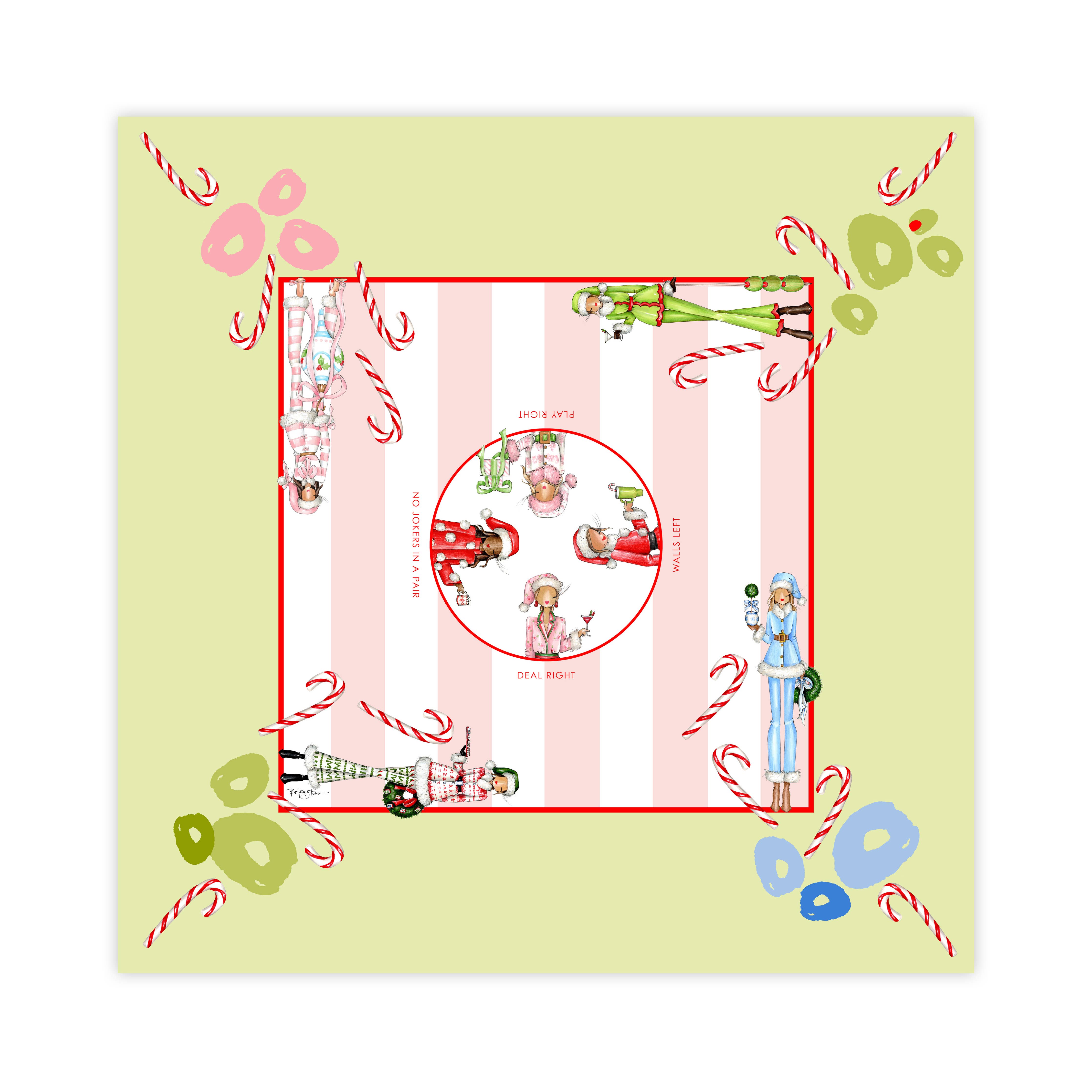 Christmas Mahjong Mat