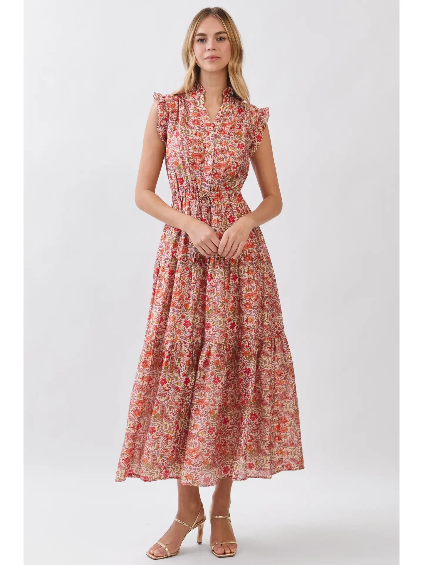 Rosalie Dress | Red