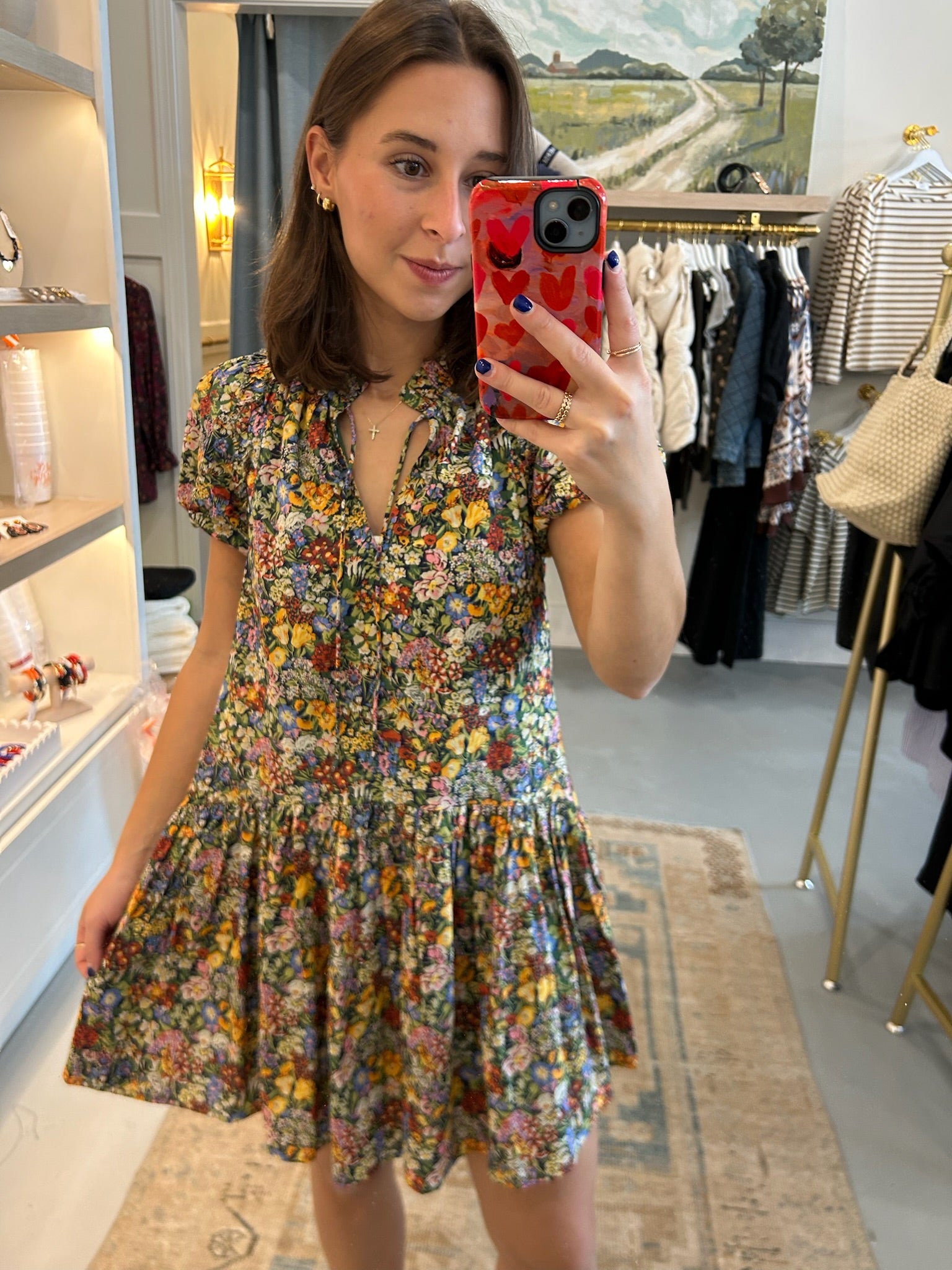 Edith Dress | Cottage Garden Liberty Print