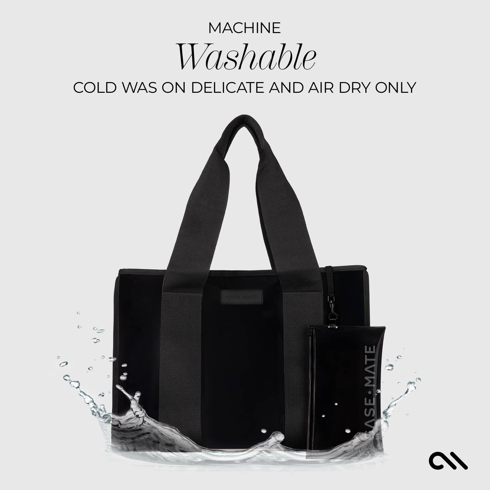 Case-Mate Black Jelly Tote Bag