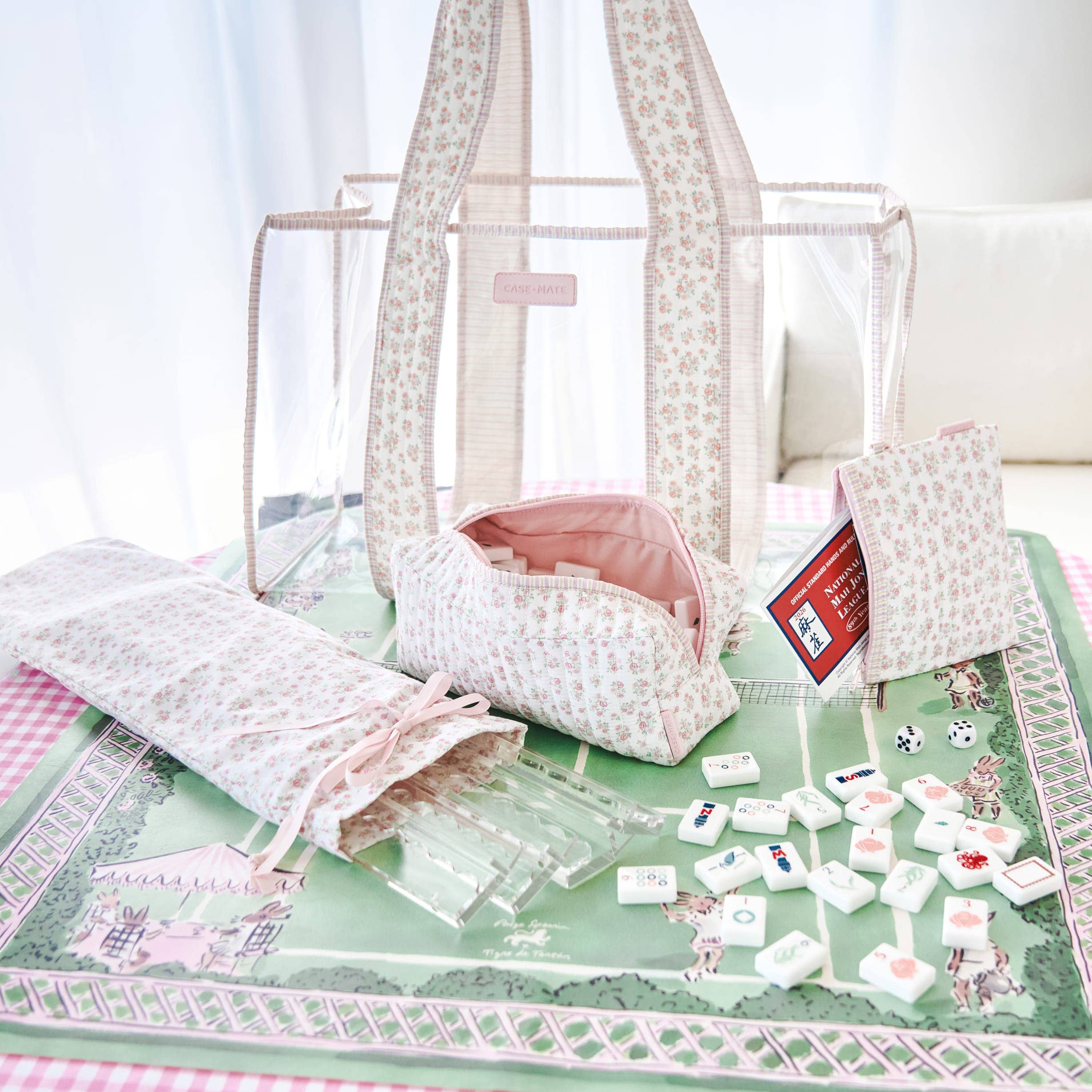 Case-Mate Mahjong Tote: Pink