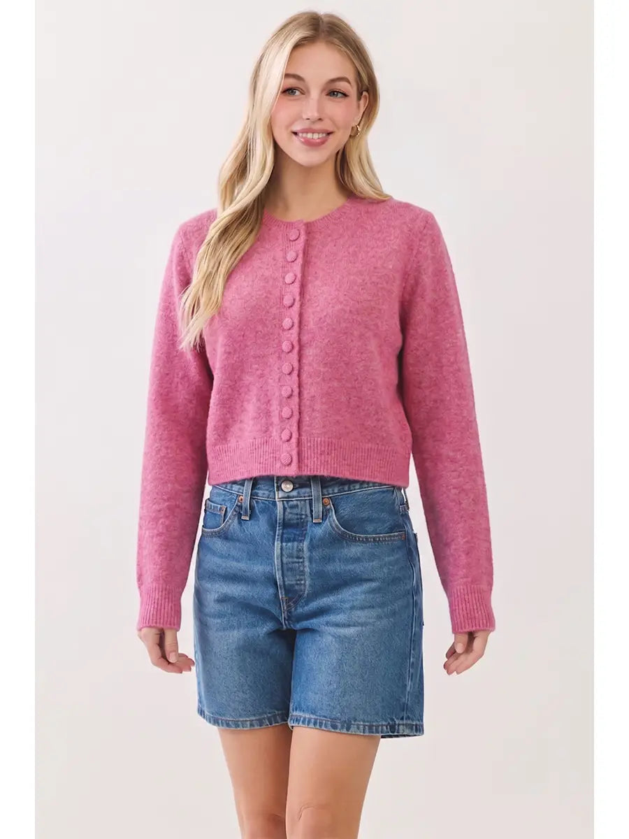 Amy Cardigan | Pink