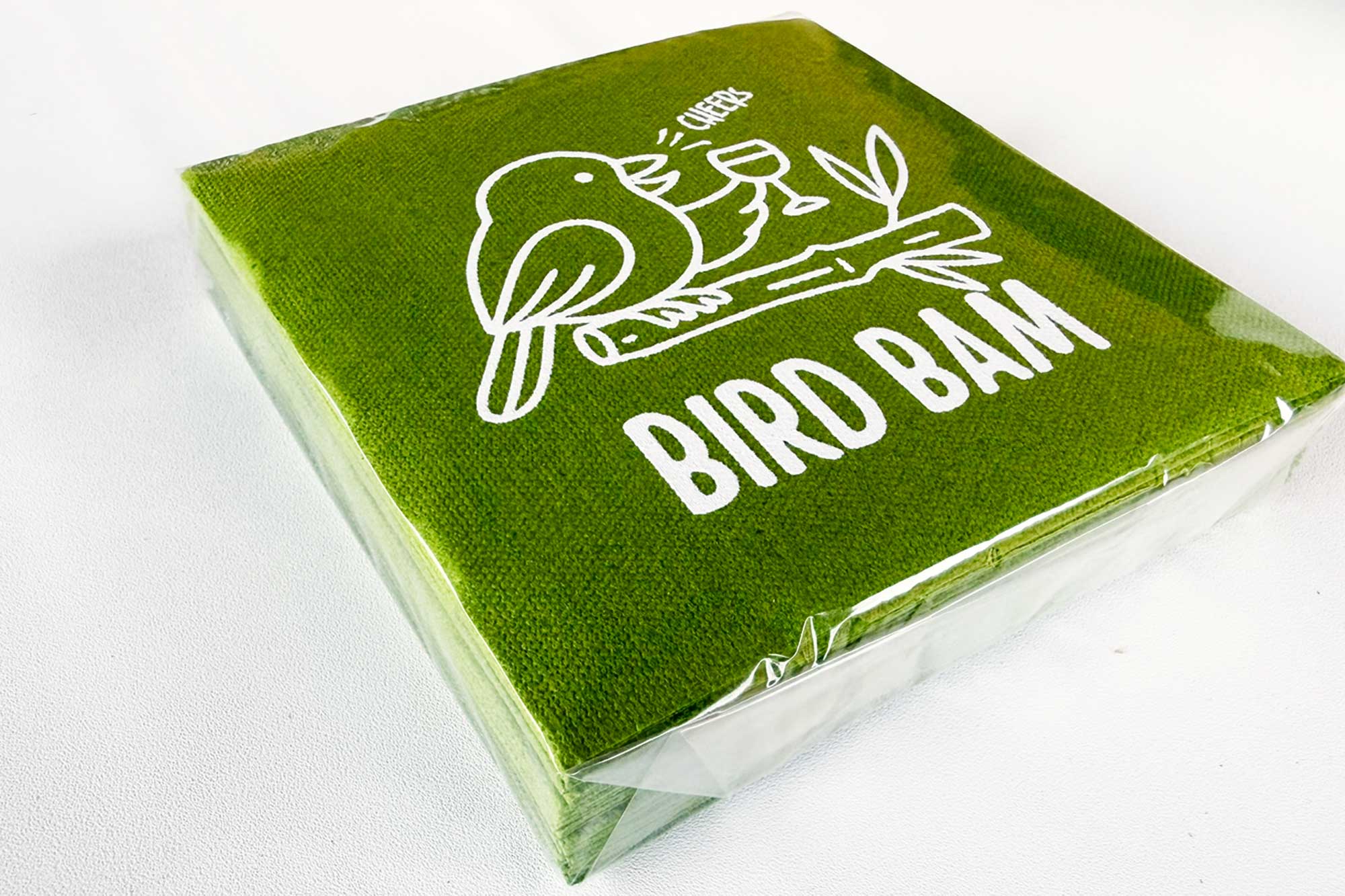 Bird Bam Beverage Napkin | 20 Count
