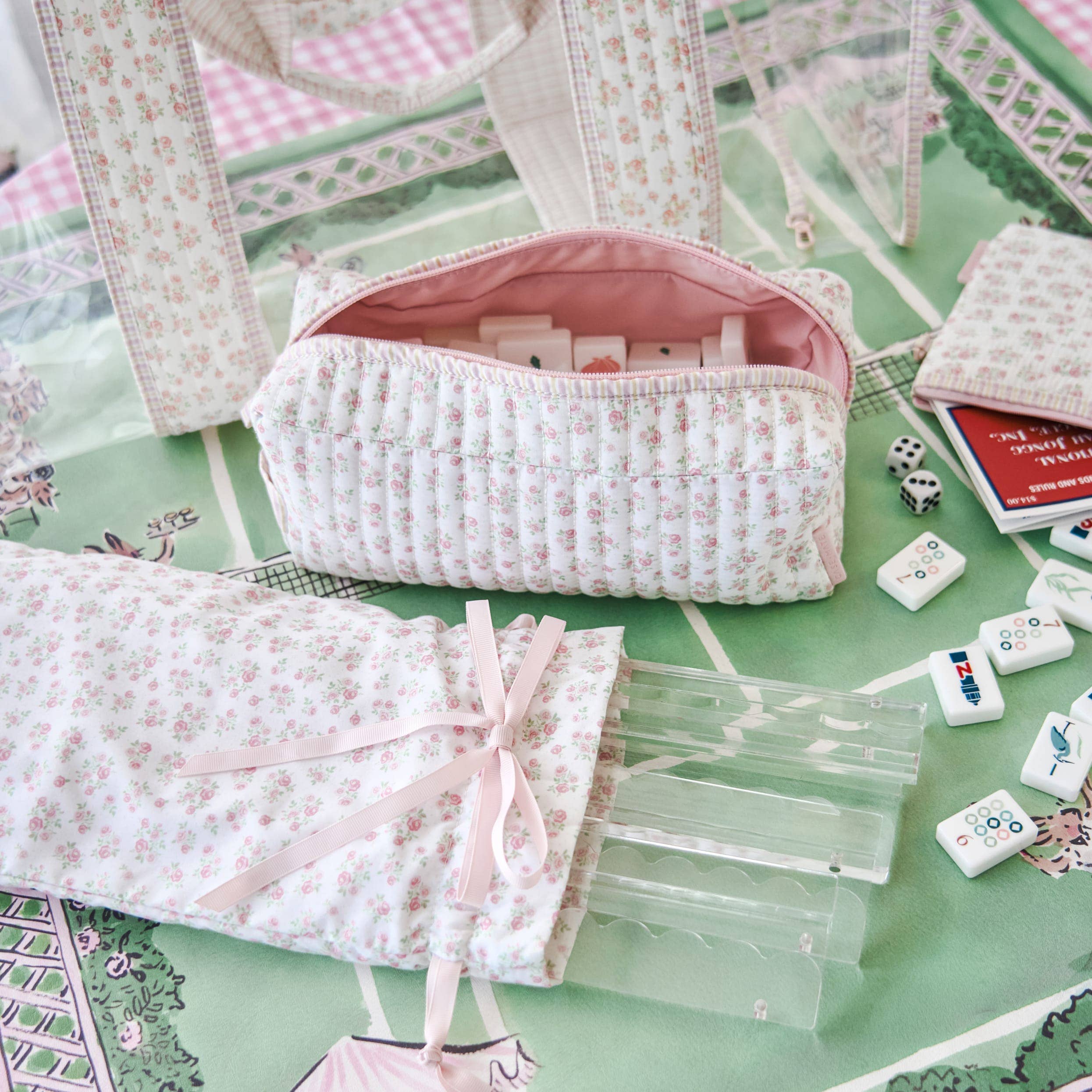 Case-Mate Mahjong Tote: Pink