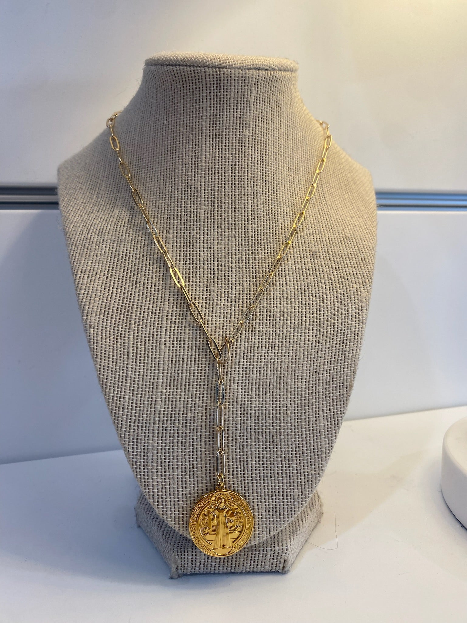 St. Benedict Coin Necklace