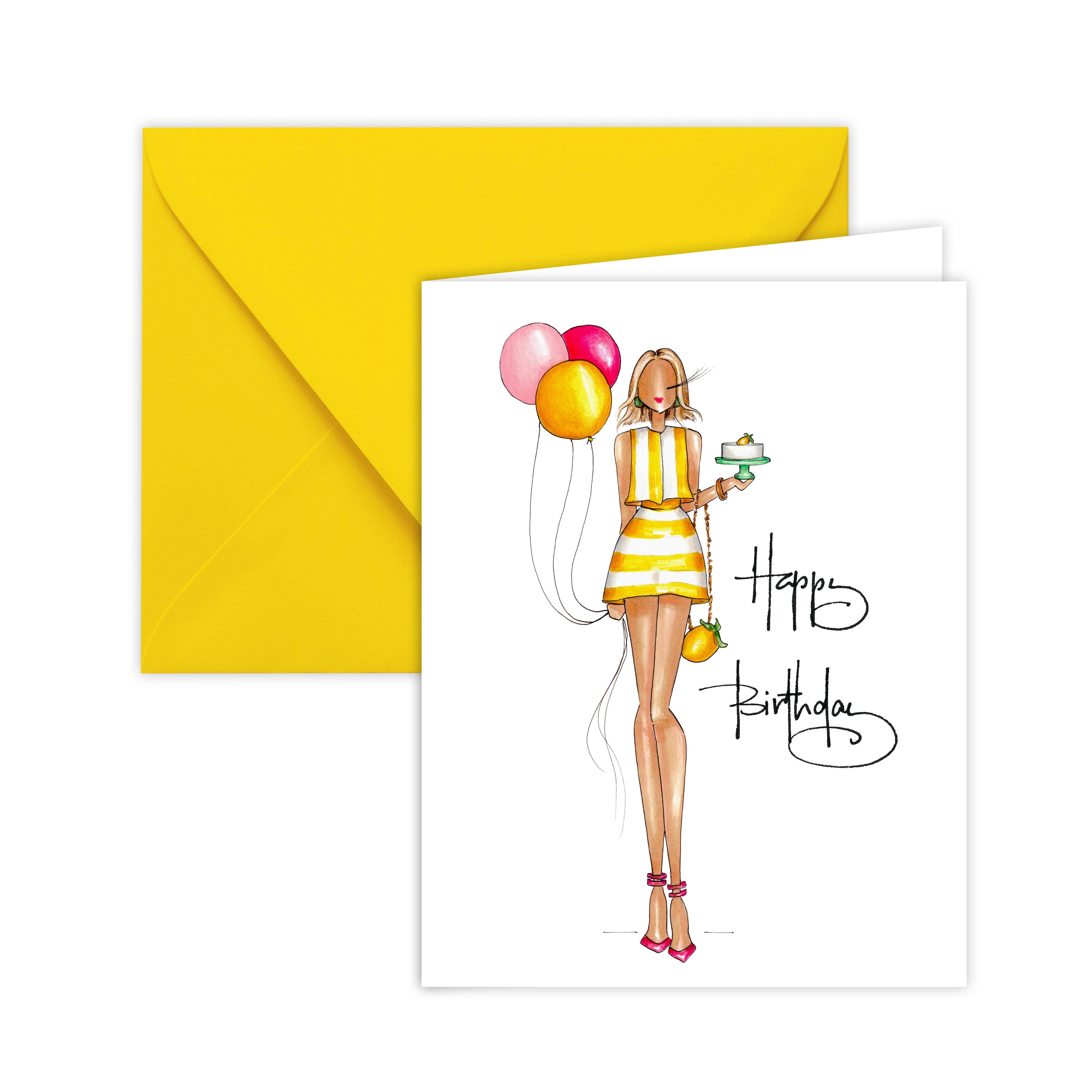 "Lemonade" greeting card