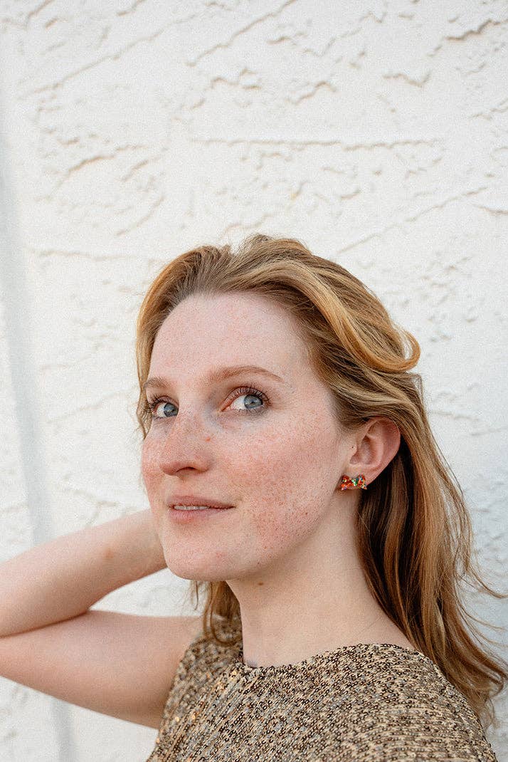 Noelle Bow Studs