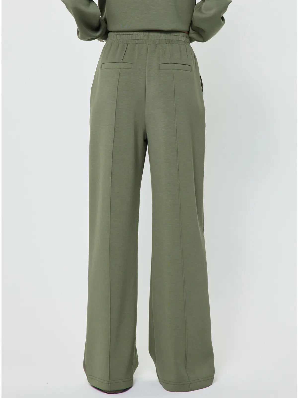 Olivia Wide Leg Pants | Olive