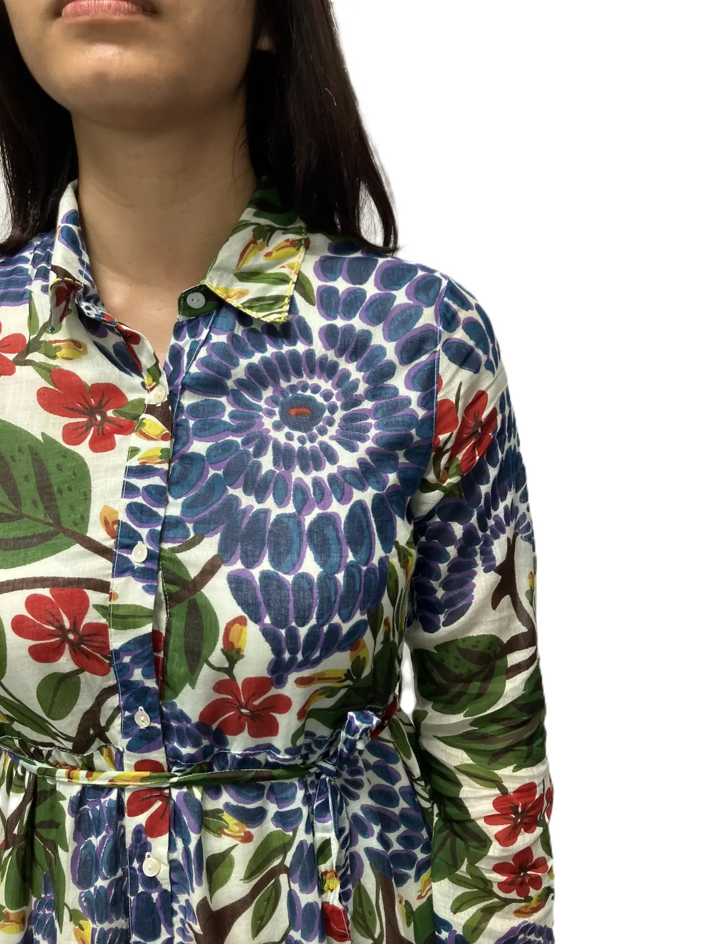 Sylvie Tiered Shirt Dress