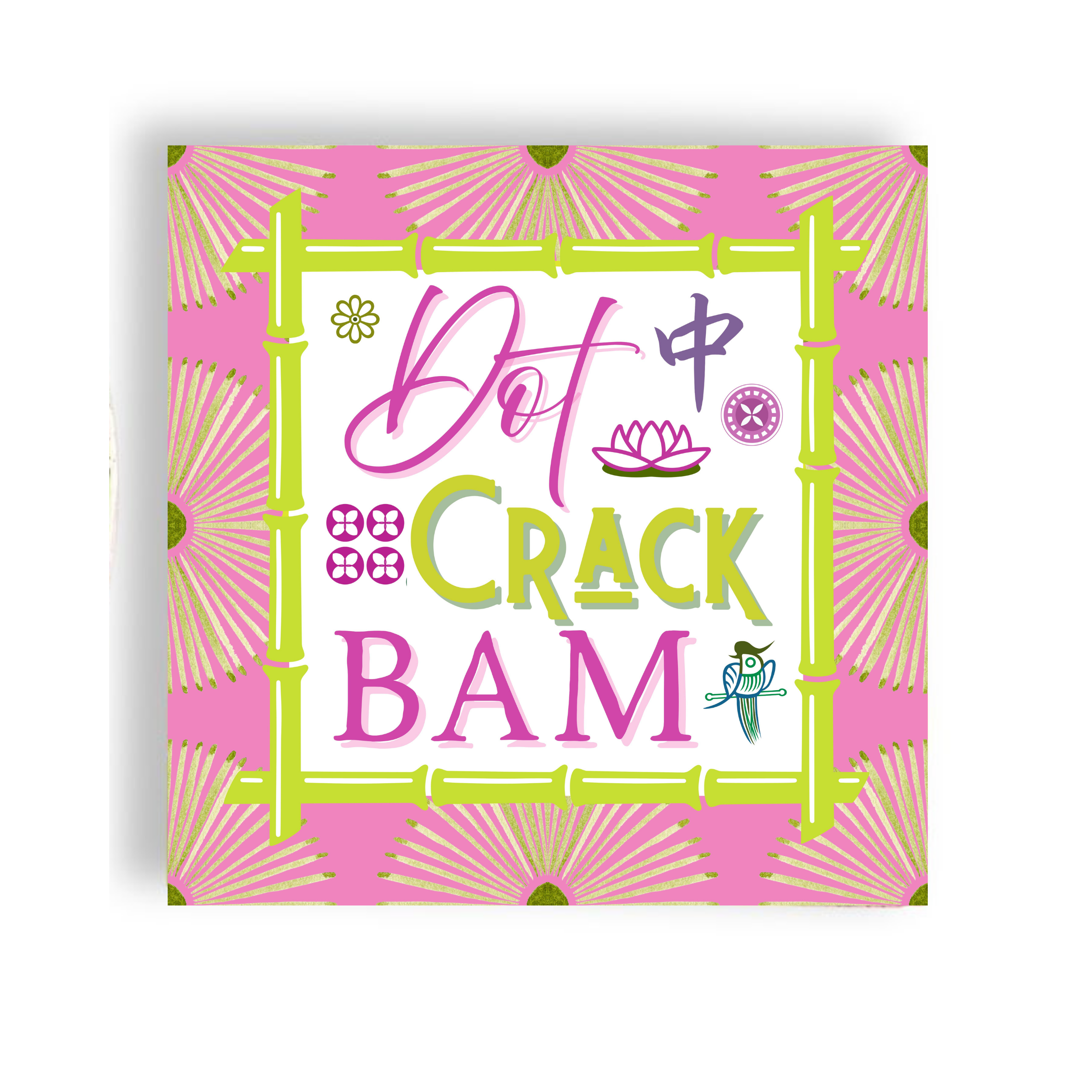 Mahjong 24ct Cocktail Napkin