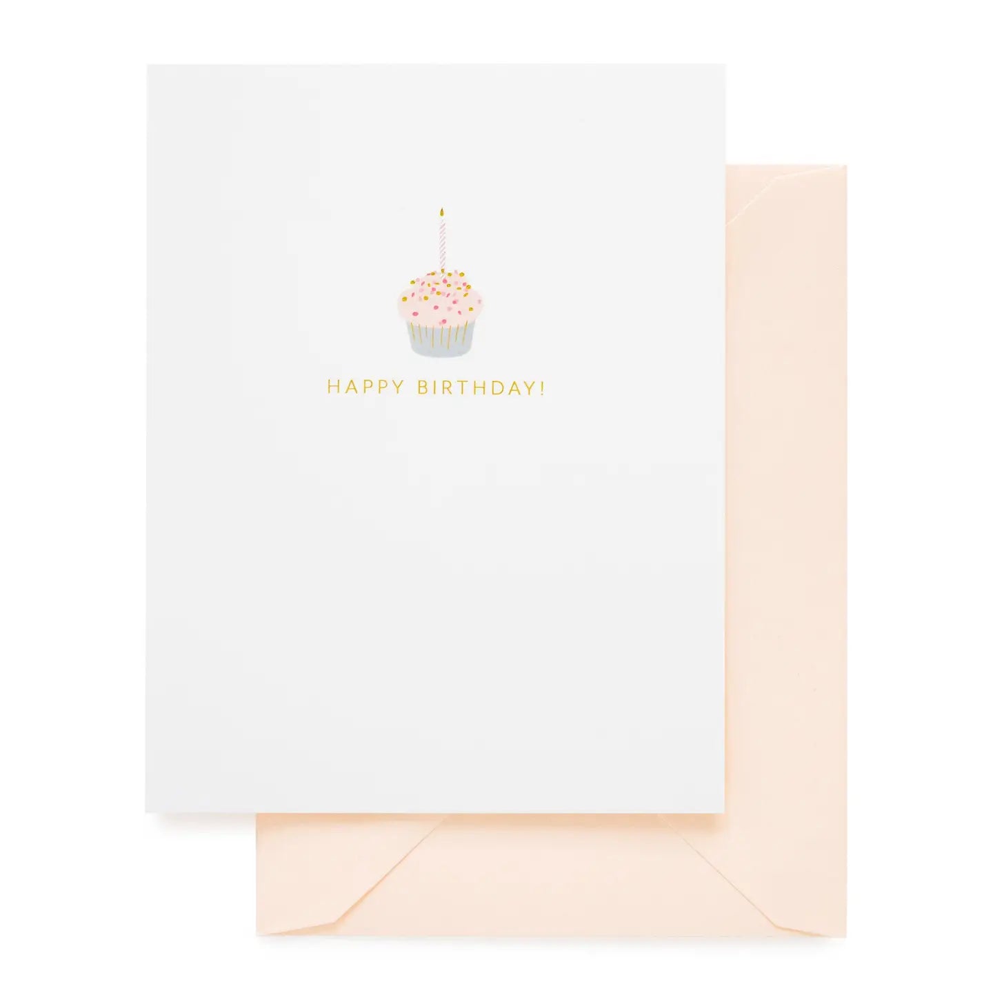 Happy Birthday Cupcake Card
