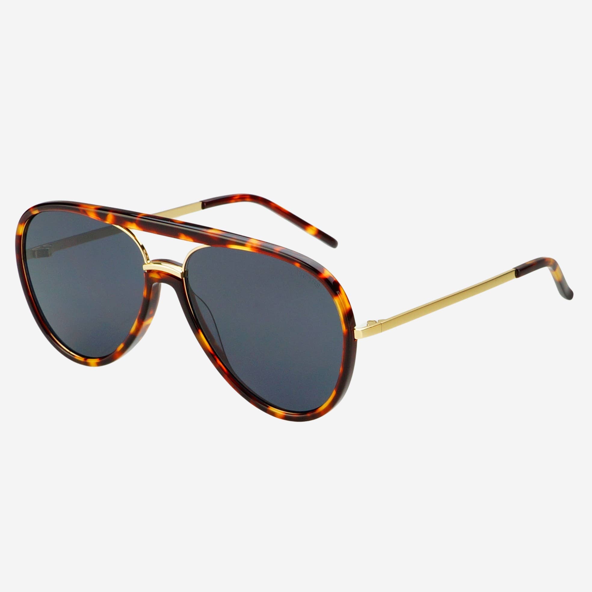 Shay Aviator Sunglasses | Tortoise