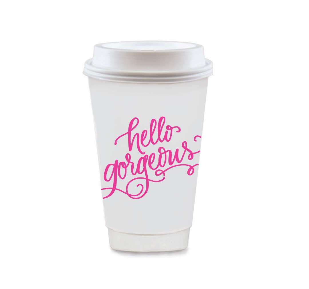 To-Go Coffee - Hello Gorgeous (2 colors): Hot Pink