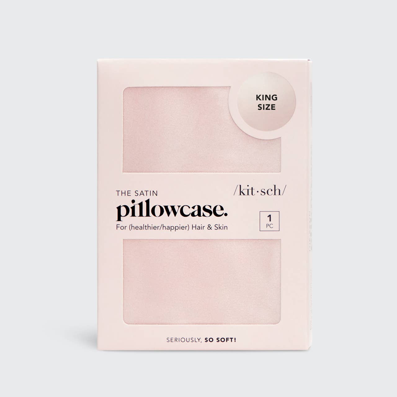 Satin Pillowcase King | Blush