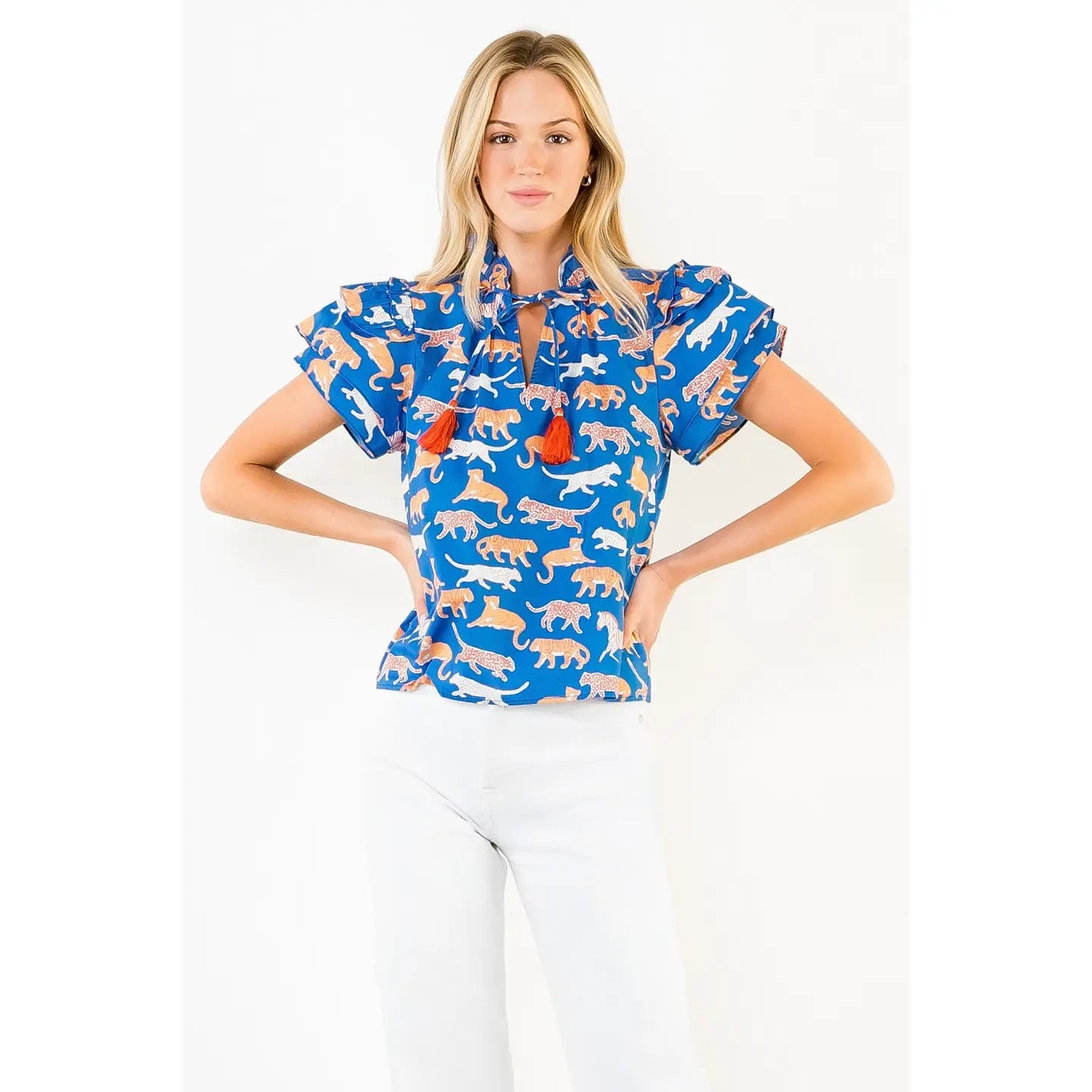 Allie Blouse | Blue