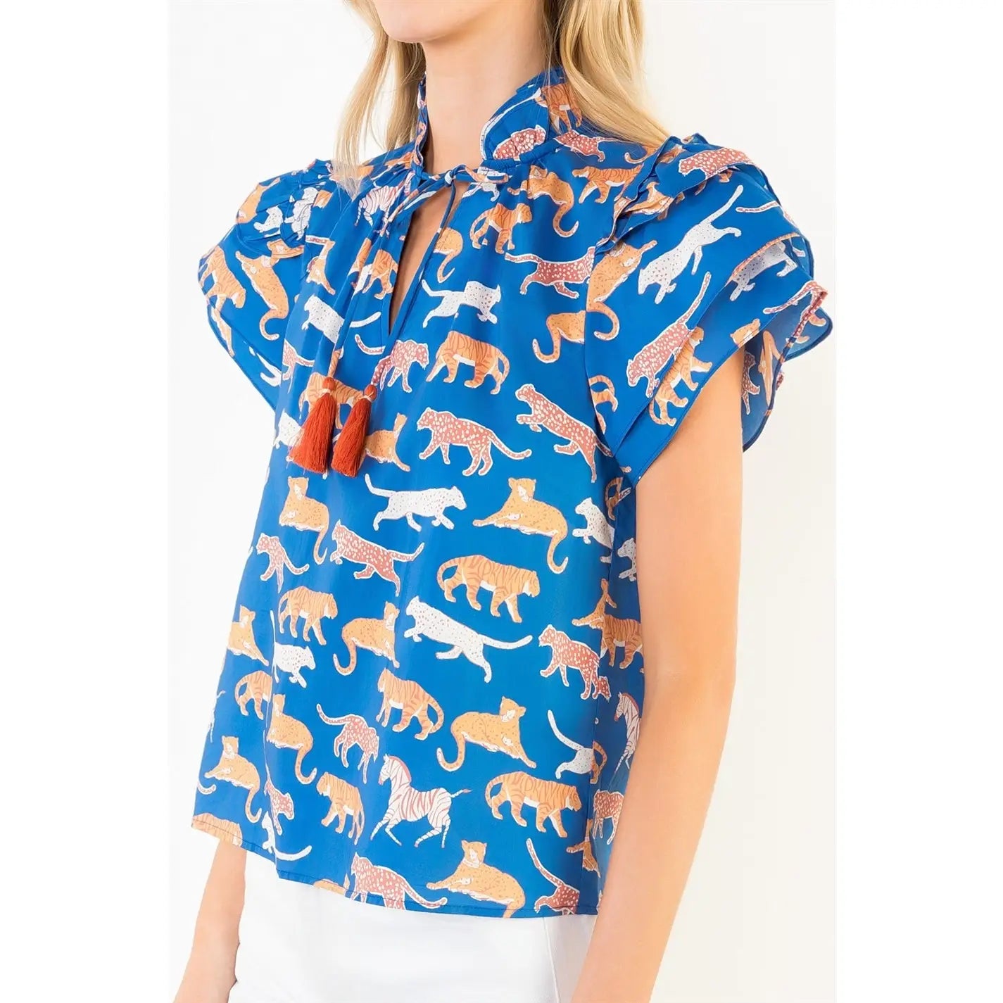 Allie Blouse | Blue