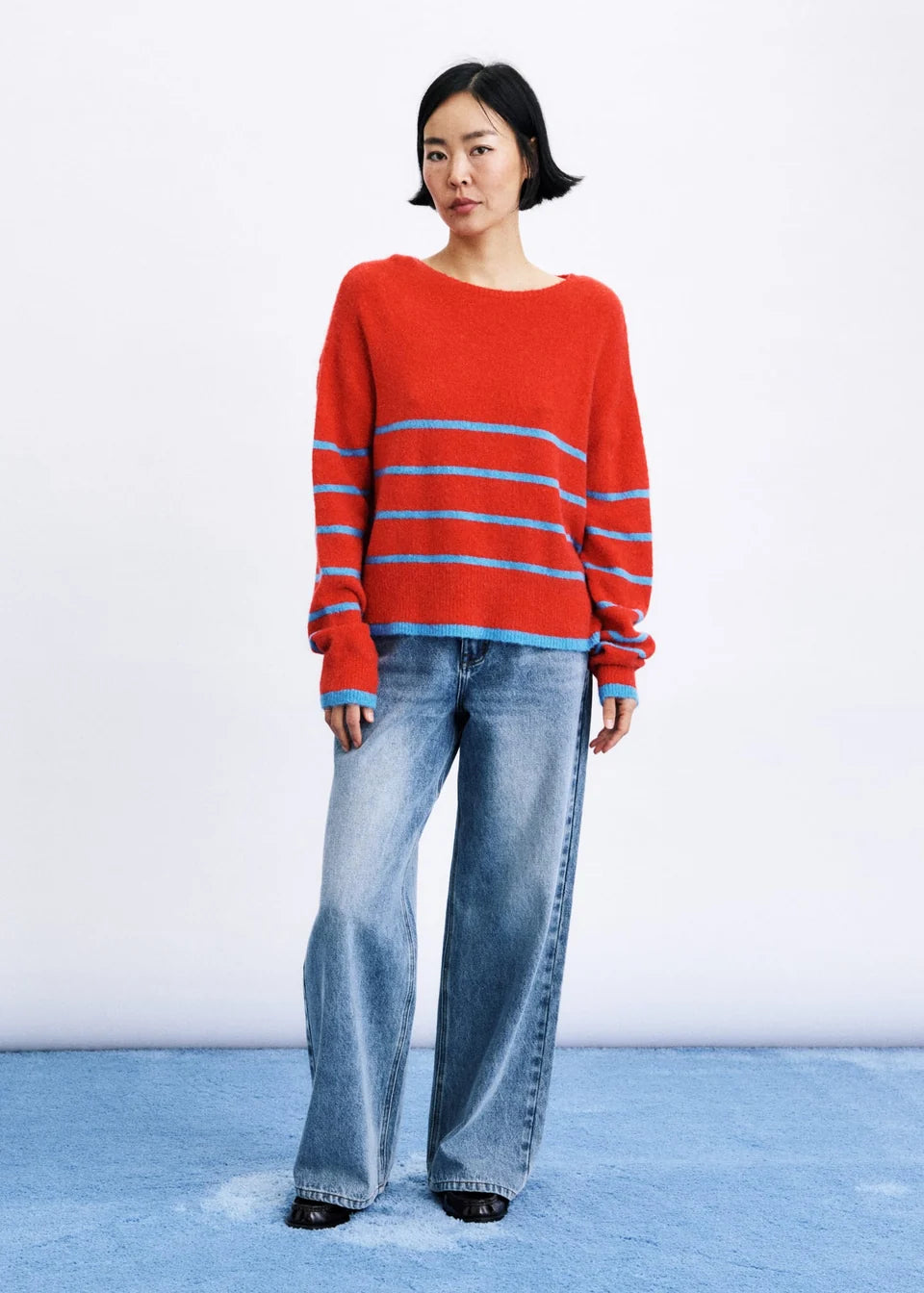 Waki Sweater | Red