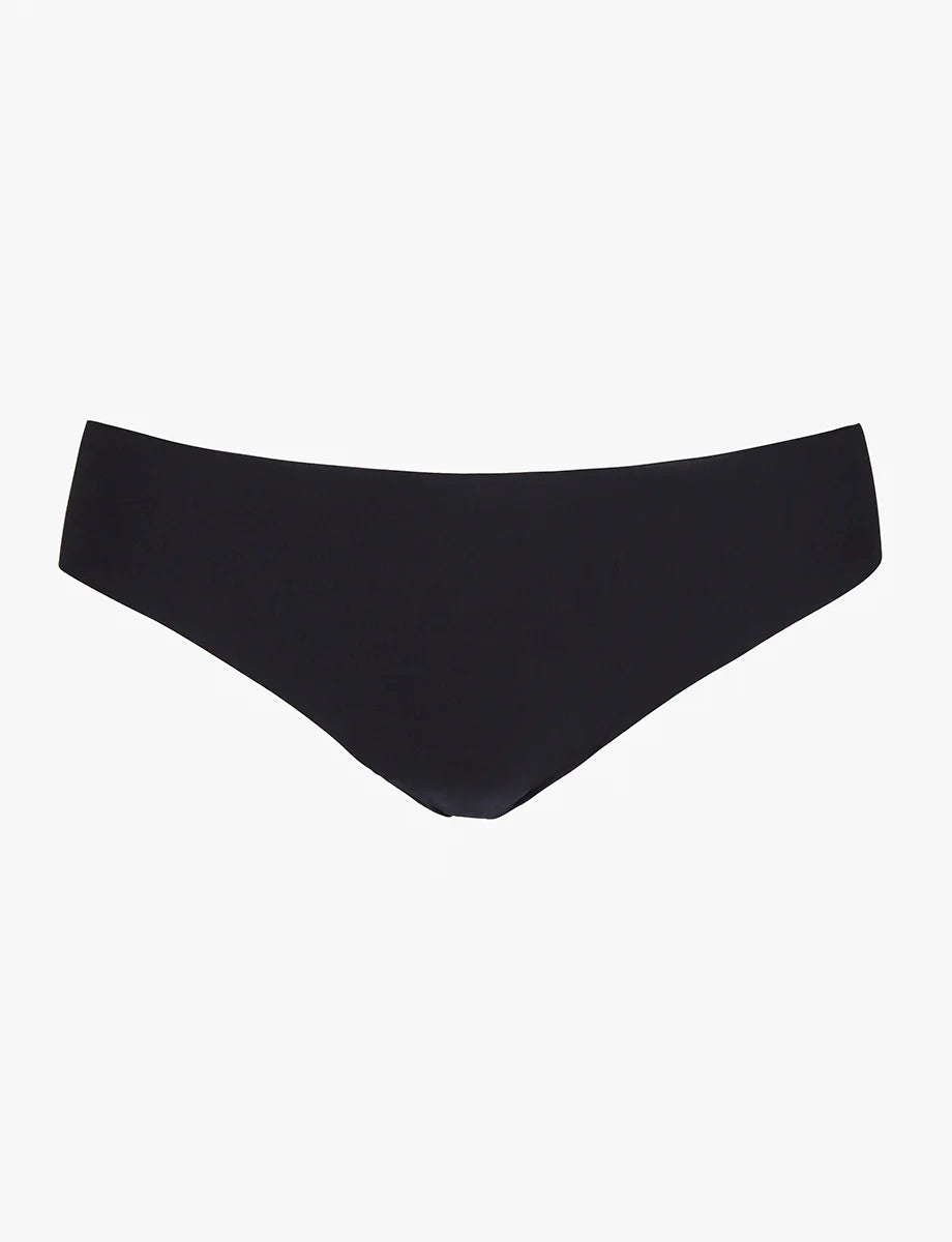 Butter Mid-Rise Thong Black L
