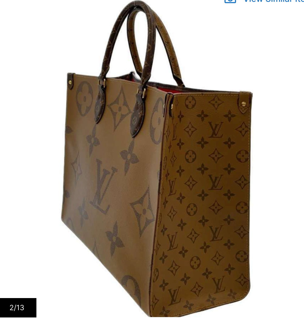 Louis vuitton large monogram hotsell