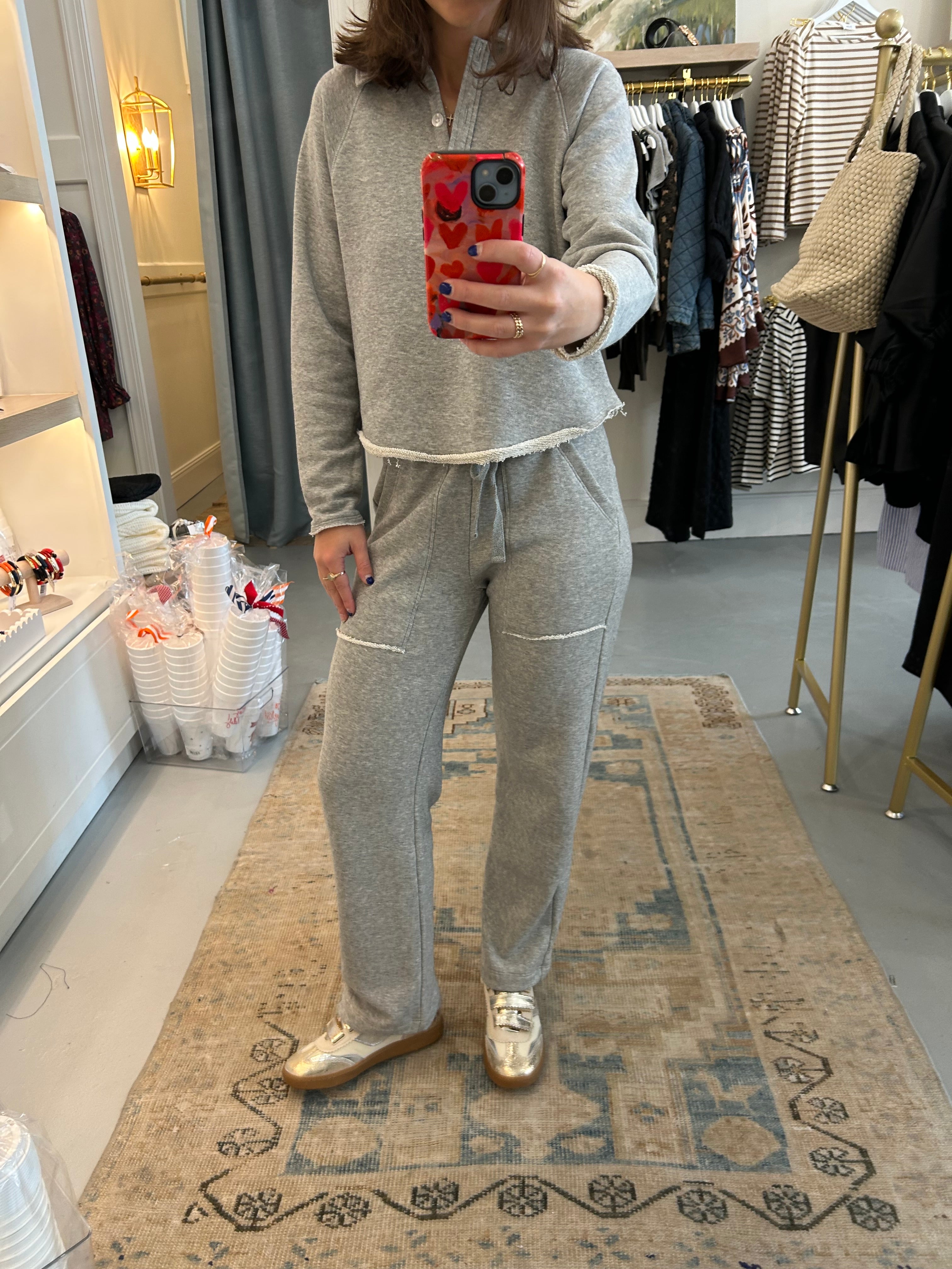 Terry Pant | Heather Grey